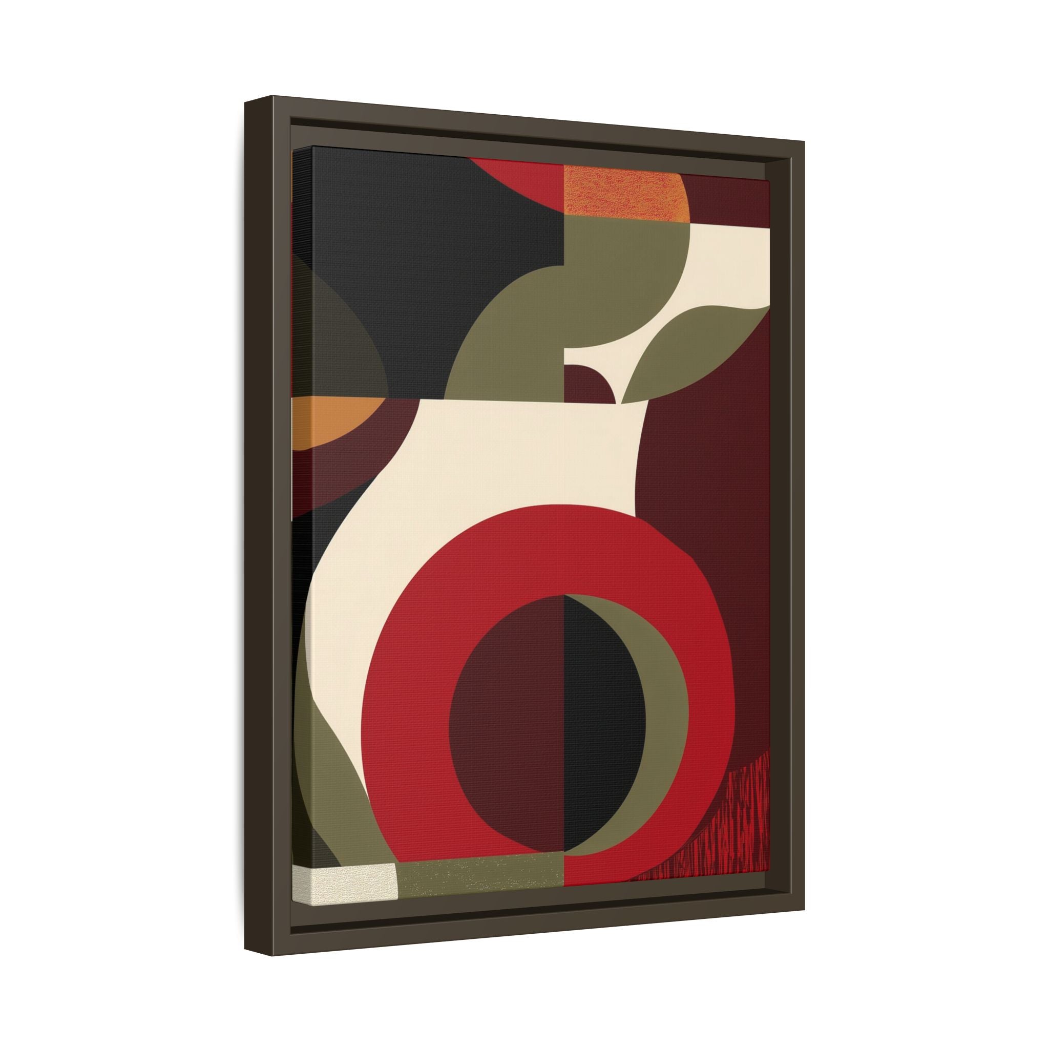 Geometric Intersections: Mid-Century Modern Design, Abstract Architectural Composition, Rhythmic Curved Forms   |   Custom Orders Accepted