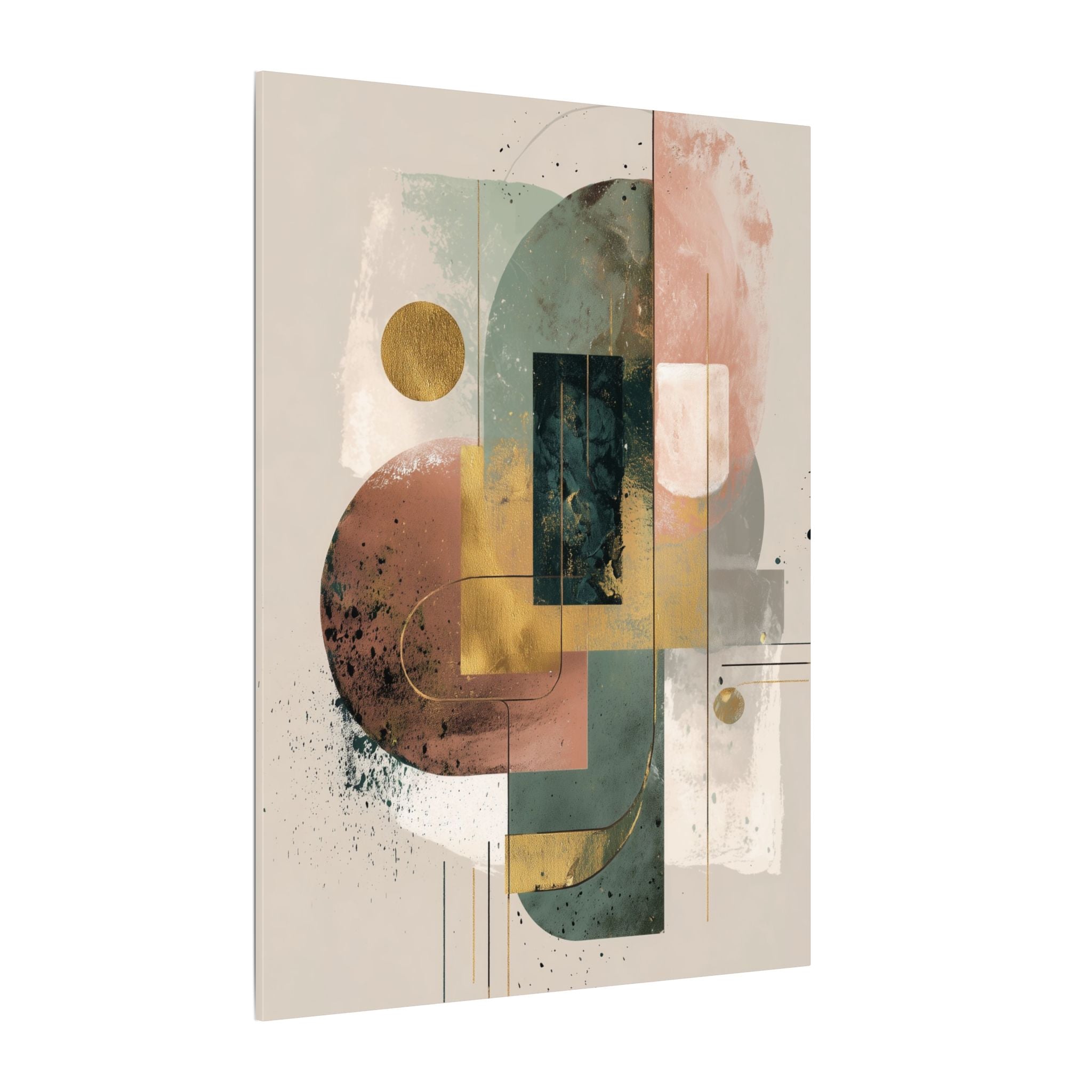 Geometric Harmony: Abstract Composition, Modernist Minimalism, Ethereal Design Layers   |   Custom Orders Accepted