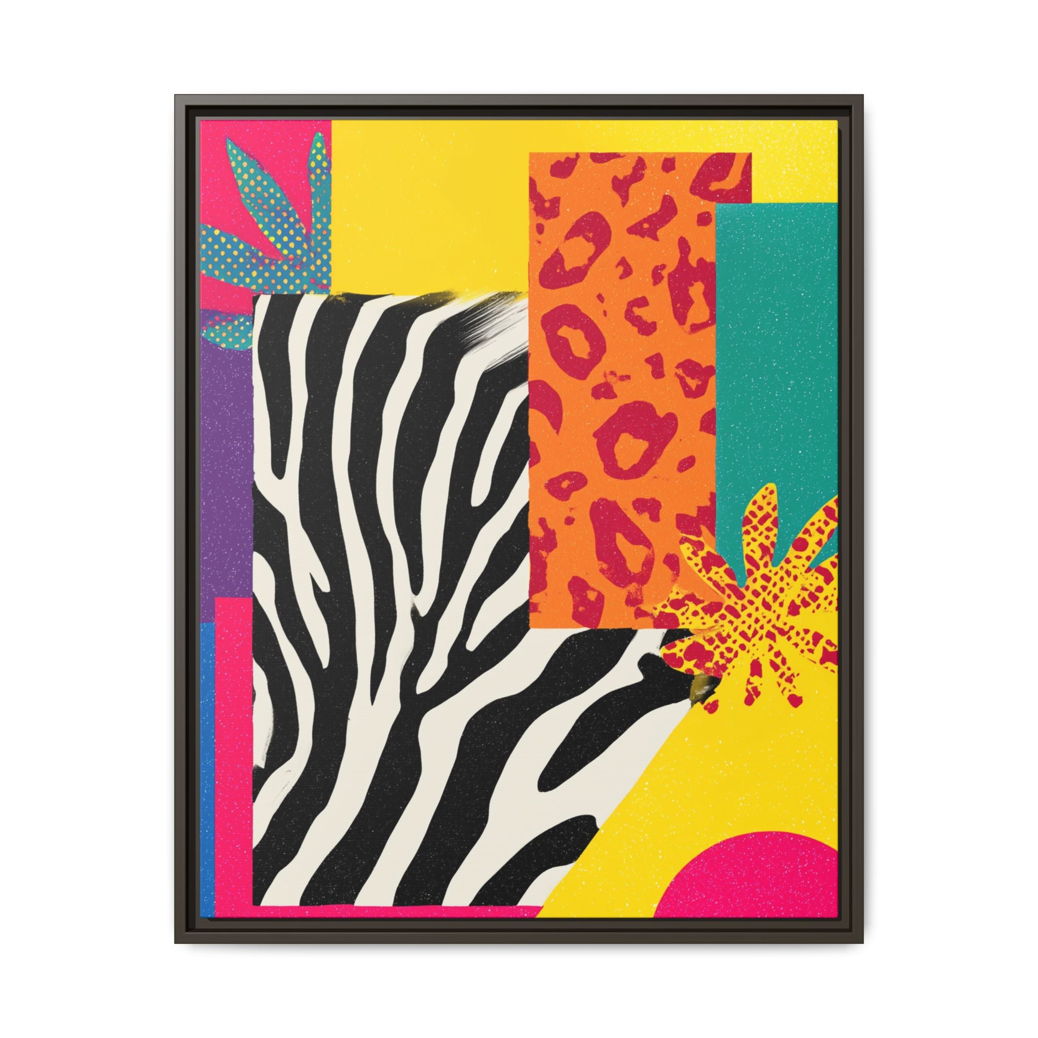 Vibrant Framed Art Print, Colorful Wall Decor, Modern Home Art, Statement Piece for Living Room, Unique Gift, Boho Decor