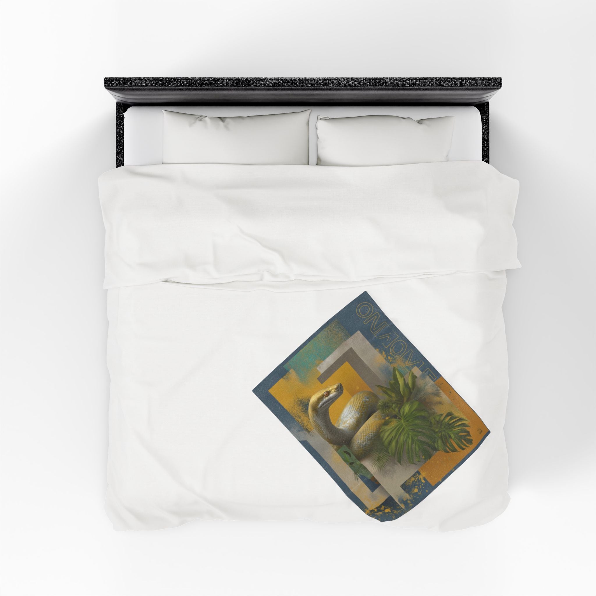 Serpent's Geometry: Digital Wildlife Fusion, Hyper-Realistic Tropical Composition   |    Custom Orders Available