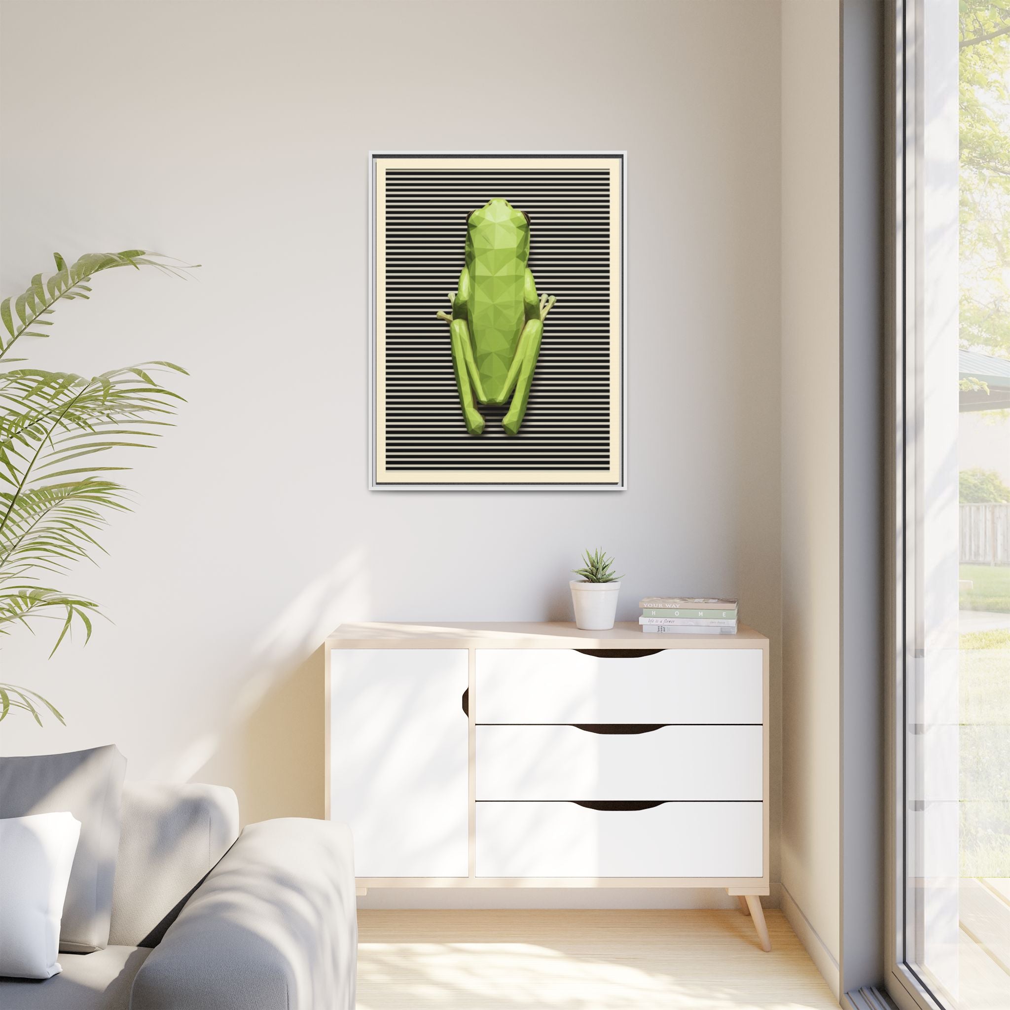 Geometric Amphibian: Low-Poly Frog Design, Digital Art Minimalism   |  Personalized & Custom Orders Available