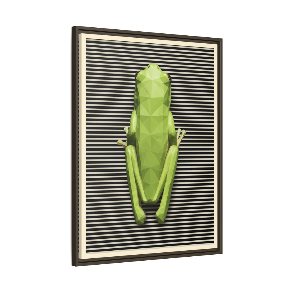 Geometric Amphibian: Low-Poly Frog Design, Digital Art Minimalism   |  Personalized & Custom Orders Available
