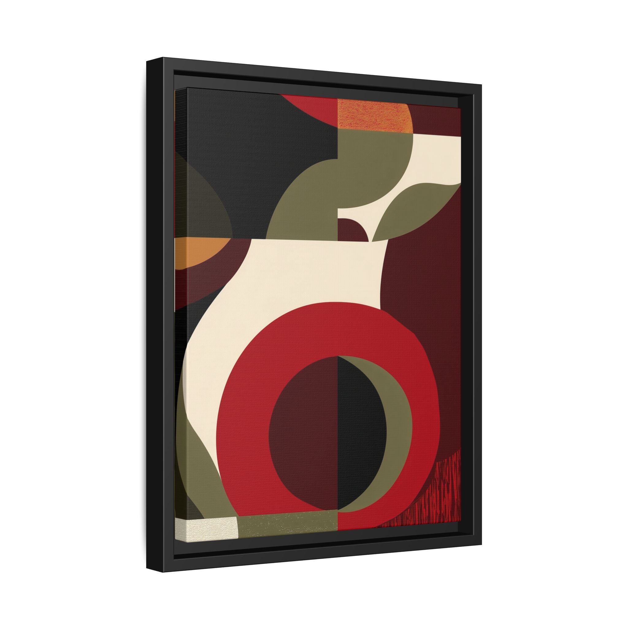 Geometric Intersections: Mid-Century Modern Design, Abstract Architectural Composition, Rhythmic Curved Forms   |   Custom Orders Accepted