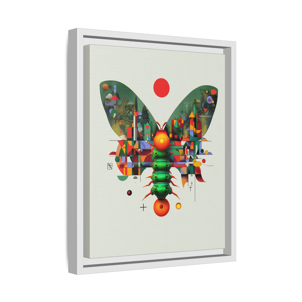 Digital Butterfly Framed Print, Cubist Architectural Abstraction   |  Personalized & Custom Orders Available