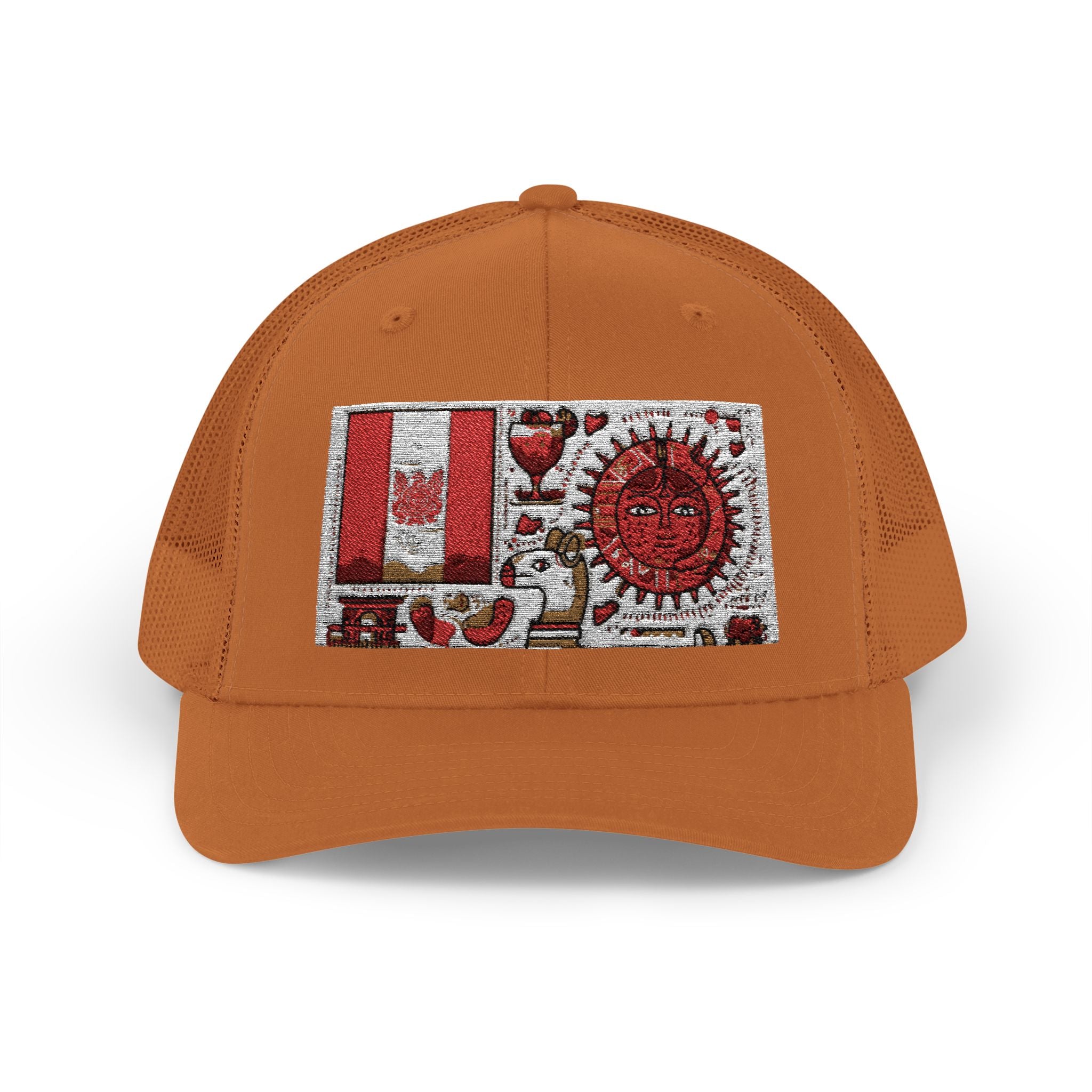 Peruvian Flag Snapback Trucker Cap, Patriotic Cap, Unique Gift for Him, Travel Accessory, Outdoor Summer Hat, Sports Headwear, Peru