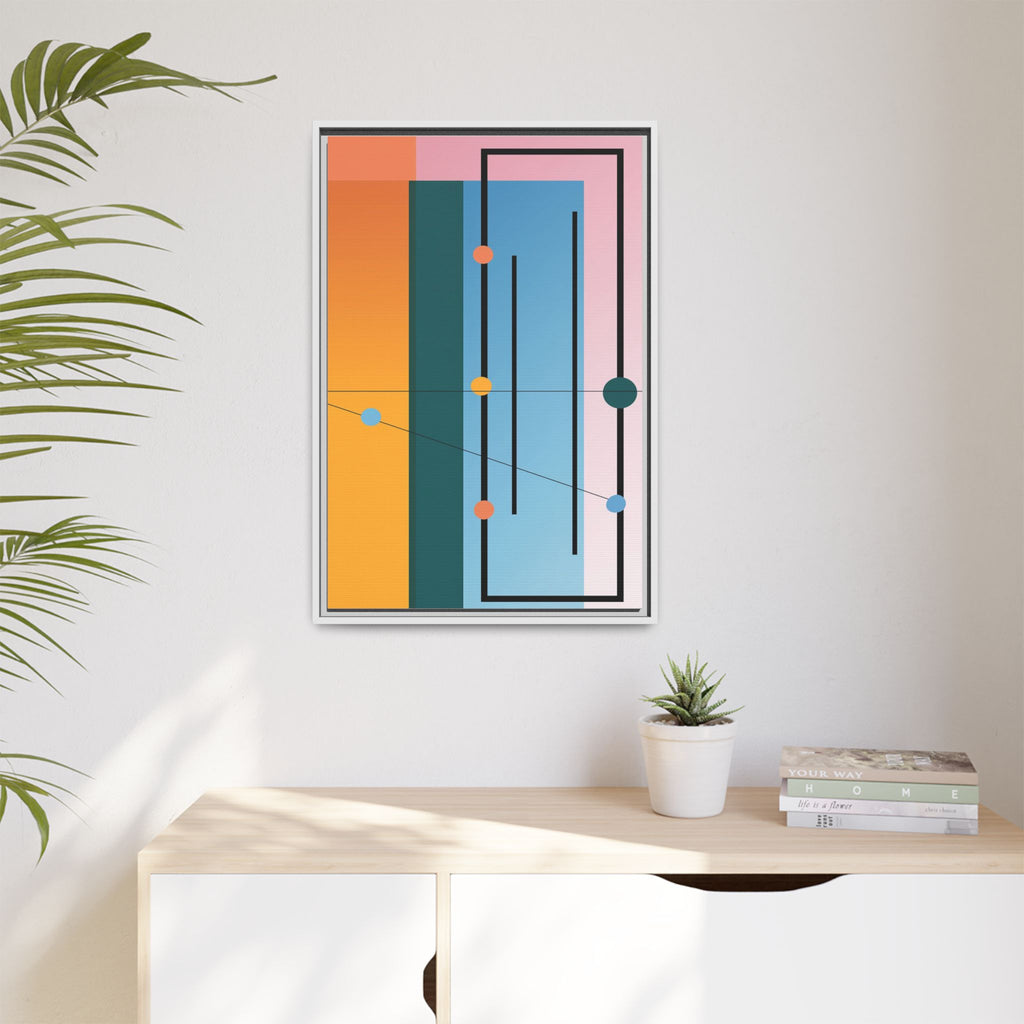 Geometric Harmony: Constructivist Color Planes, Modernist Composition, Abstract Spatial Rhythm   |   Custom Orders Accepted