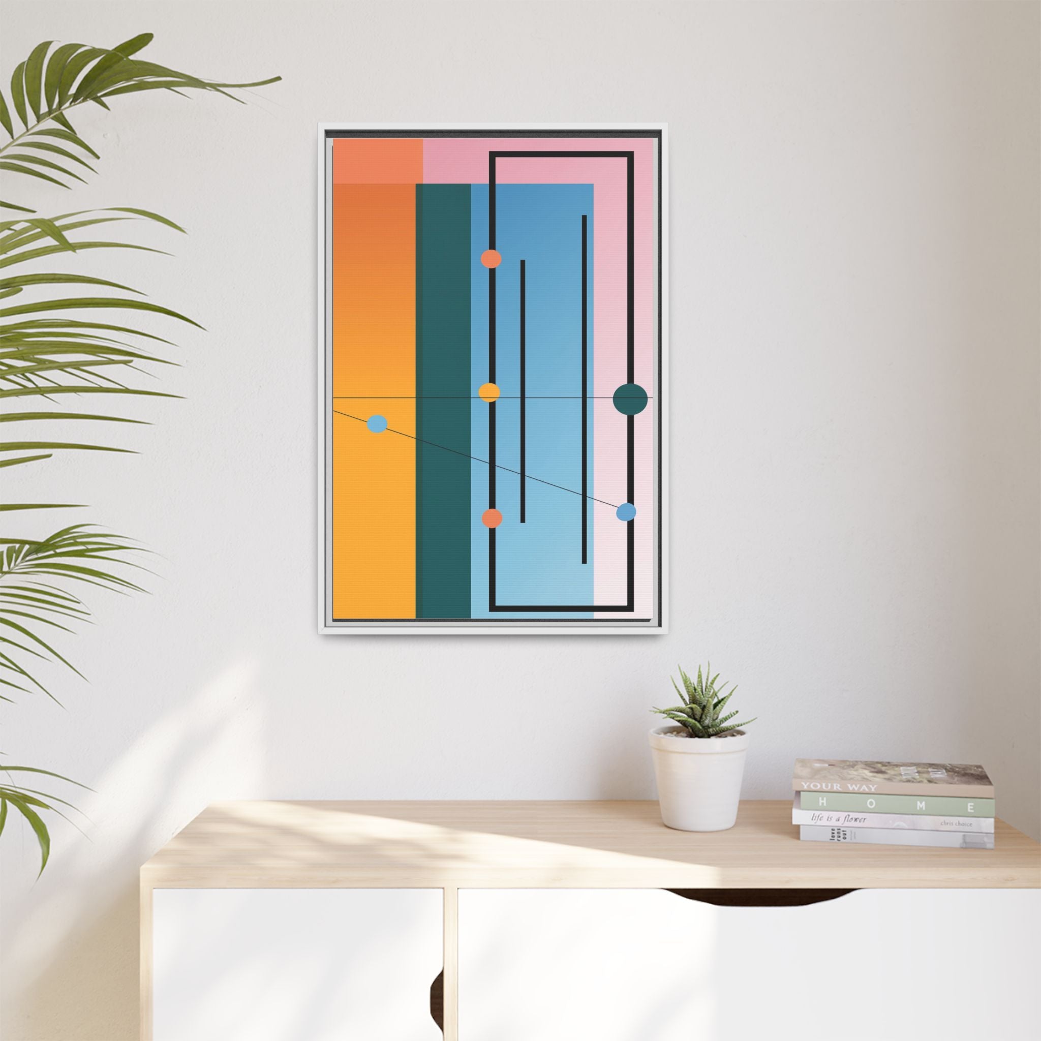 Geometric Harmony: Constructivist Color Planes, Modernist Composition, Abstract Spatial Rhythm   |   Custom Orders Accepted