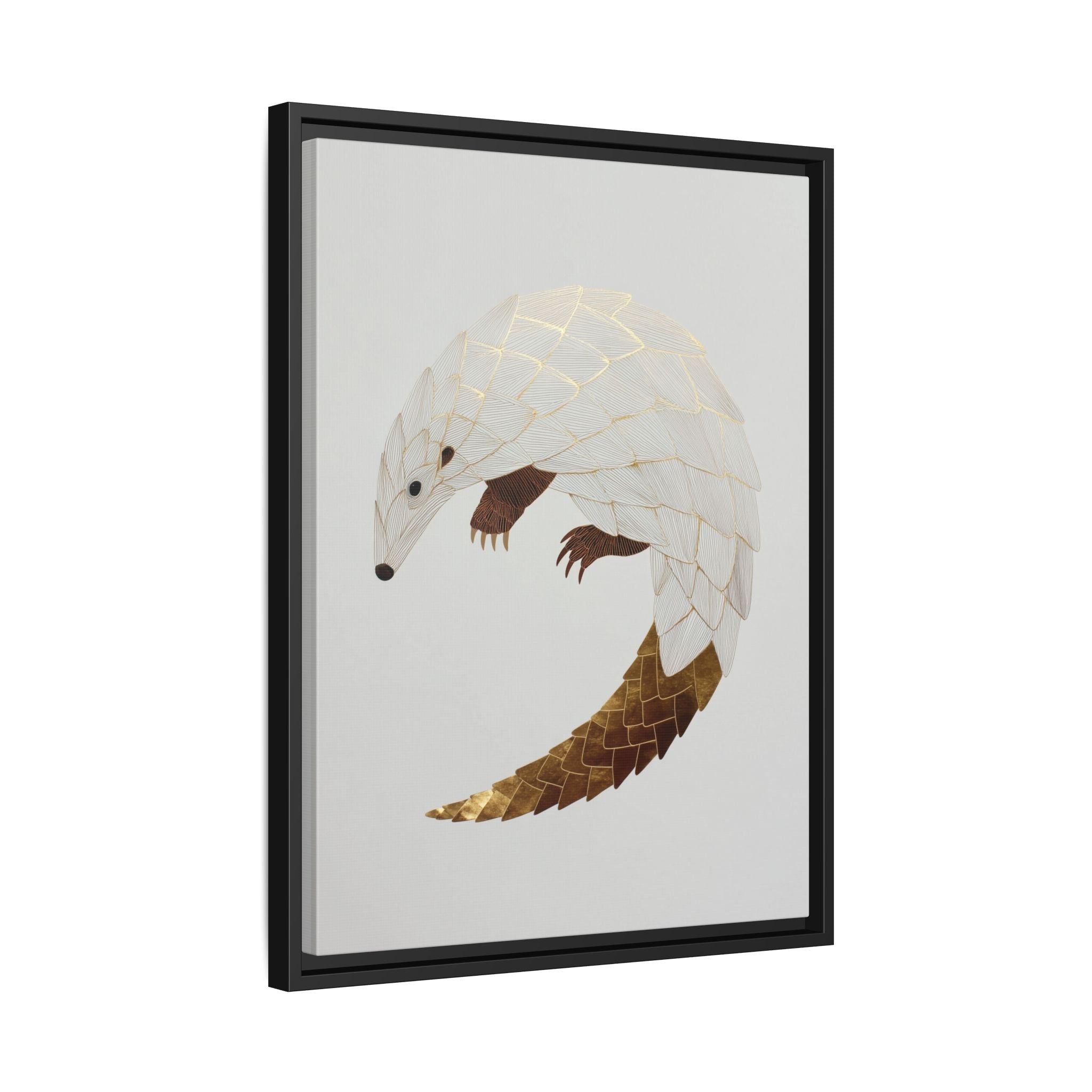 Geometric Hedgehog: Architectural Animal Portrait, Layered Geometric Illustration   |  Personalized & Custom Orders Available