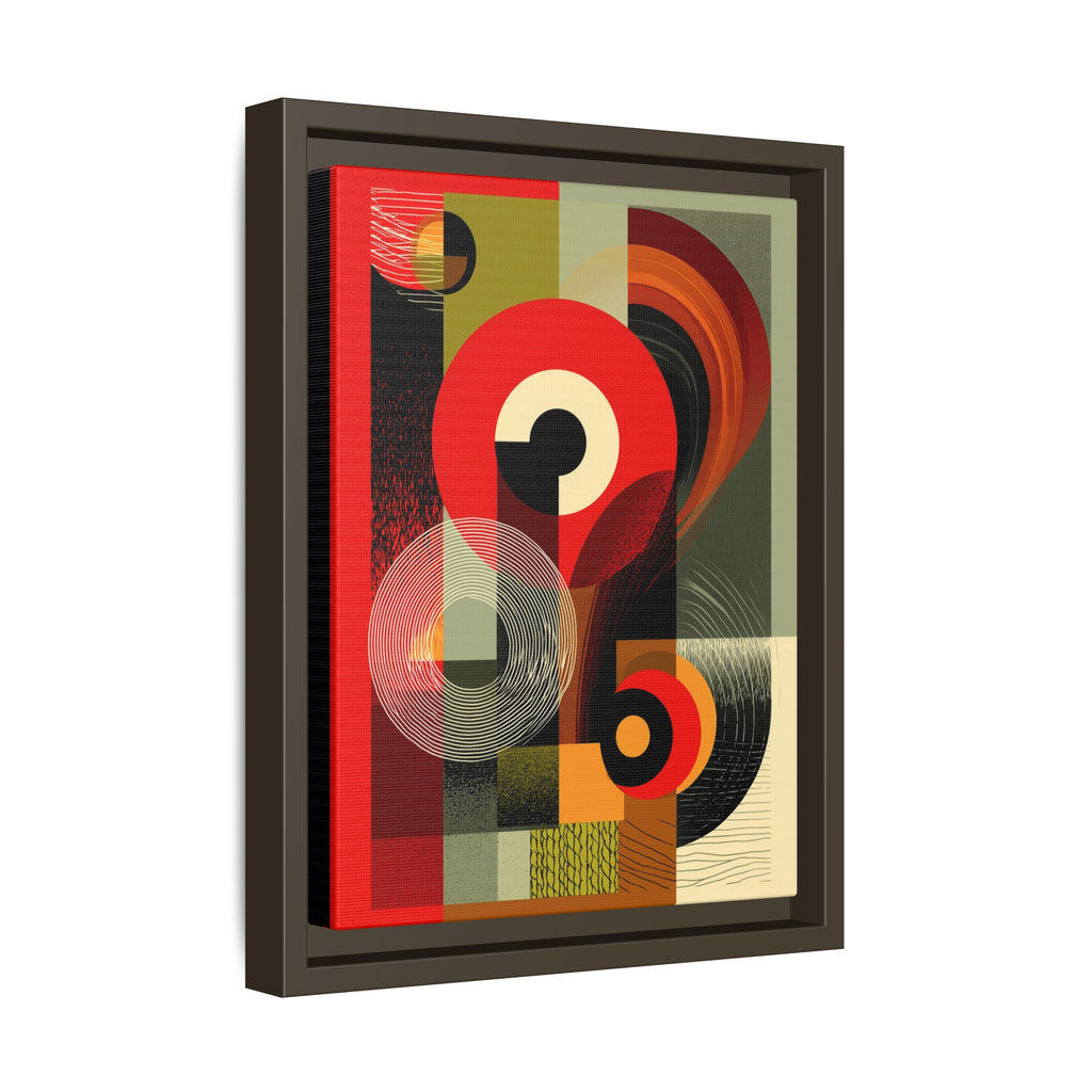 Chromatic Geometrics: Abstract Constructivist Composition, Modernist Color Blocking, Layered Circular Forms   |   Custom Orders Accepted