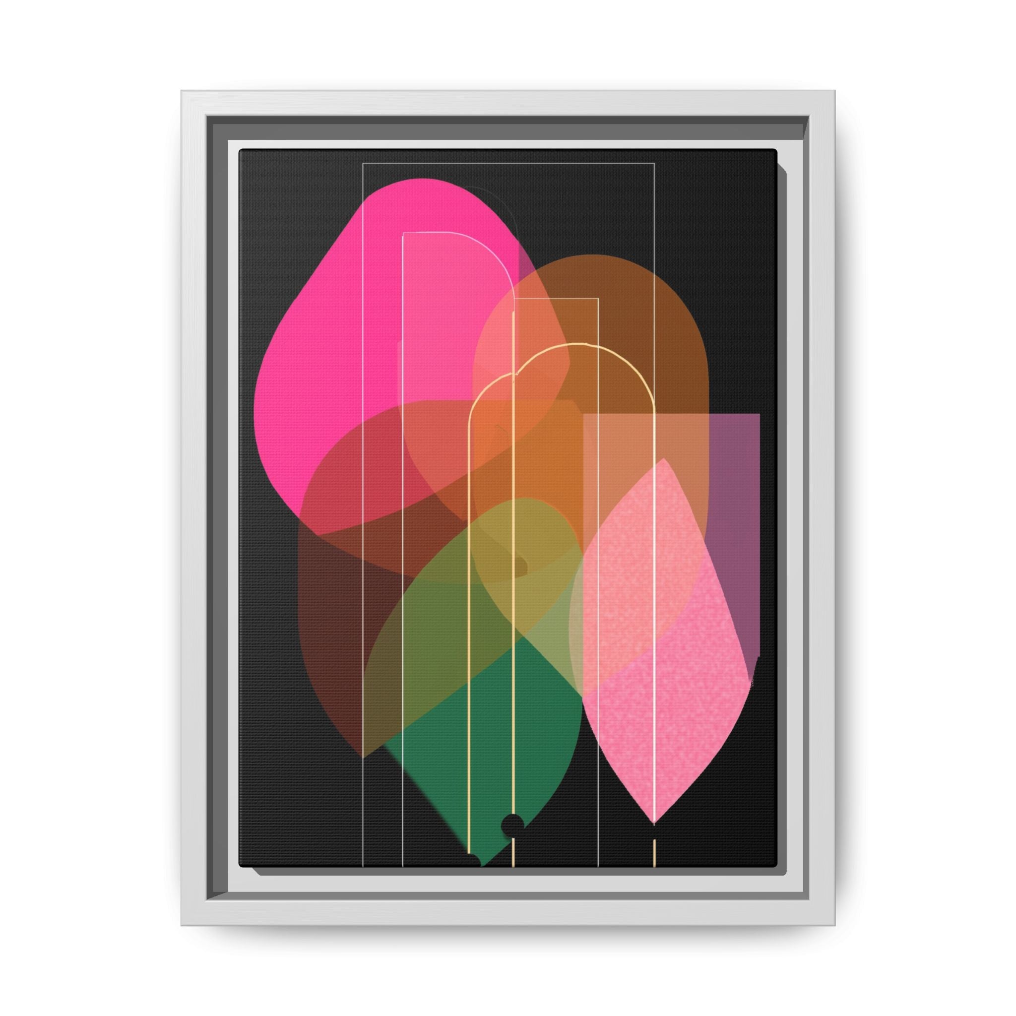 Organic Geometry: Abstract Shape Symphony, Minimalist Color Layers, Contemporary Graphic Design   |   Custom Orders Accepted