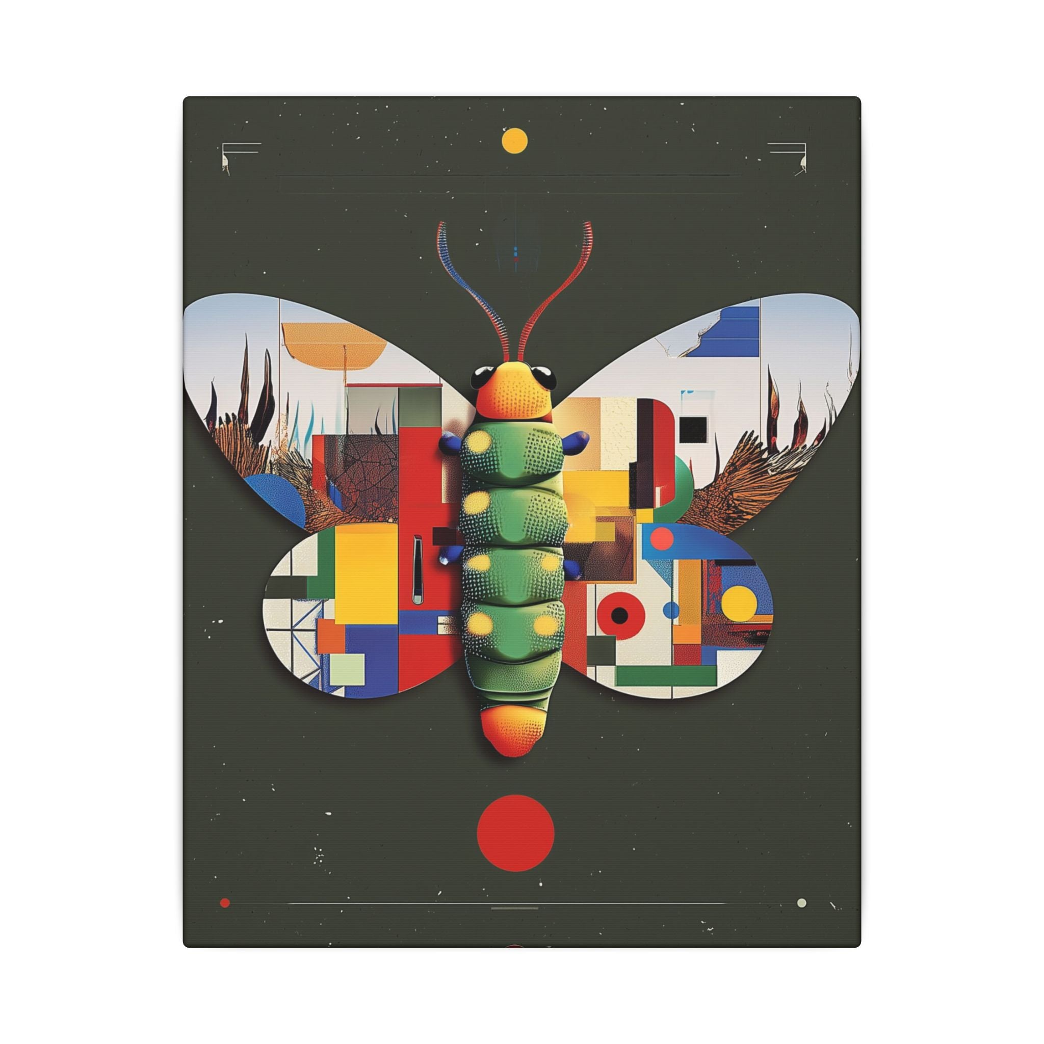 Geometric Metamorphosis: Digital Butterfly Design, Bauhaus-Inspired Modernist Art   |    Custom Orders Available