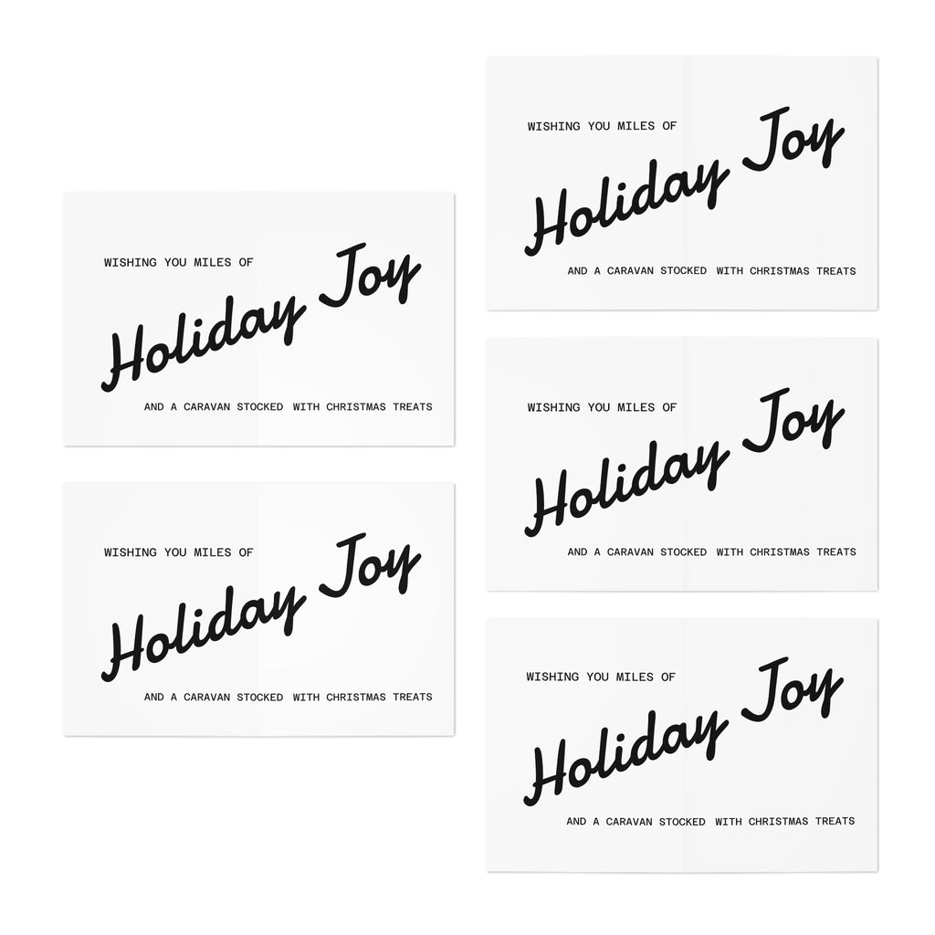 Christmas Caravan Greeting Cards - Cards