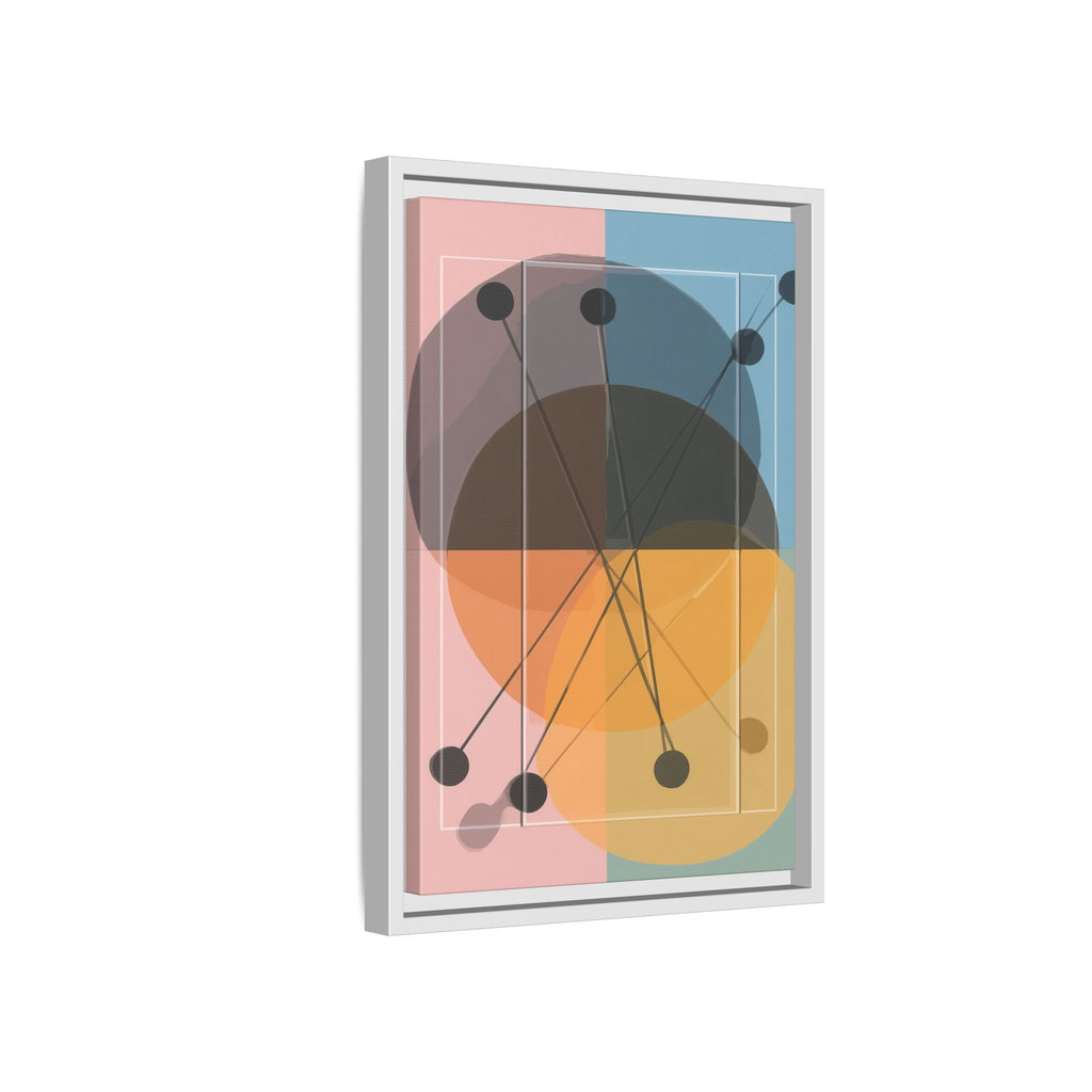 Geometric Intersections: Pastel Quadrants, Mid-Century Minimalism, Network Nodes   |   Custom Orders Accepted