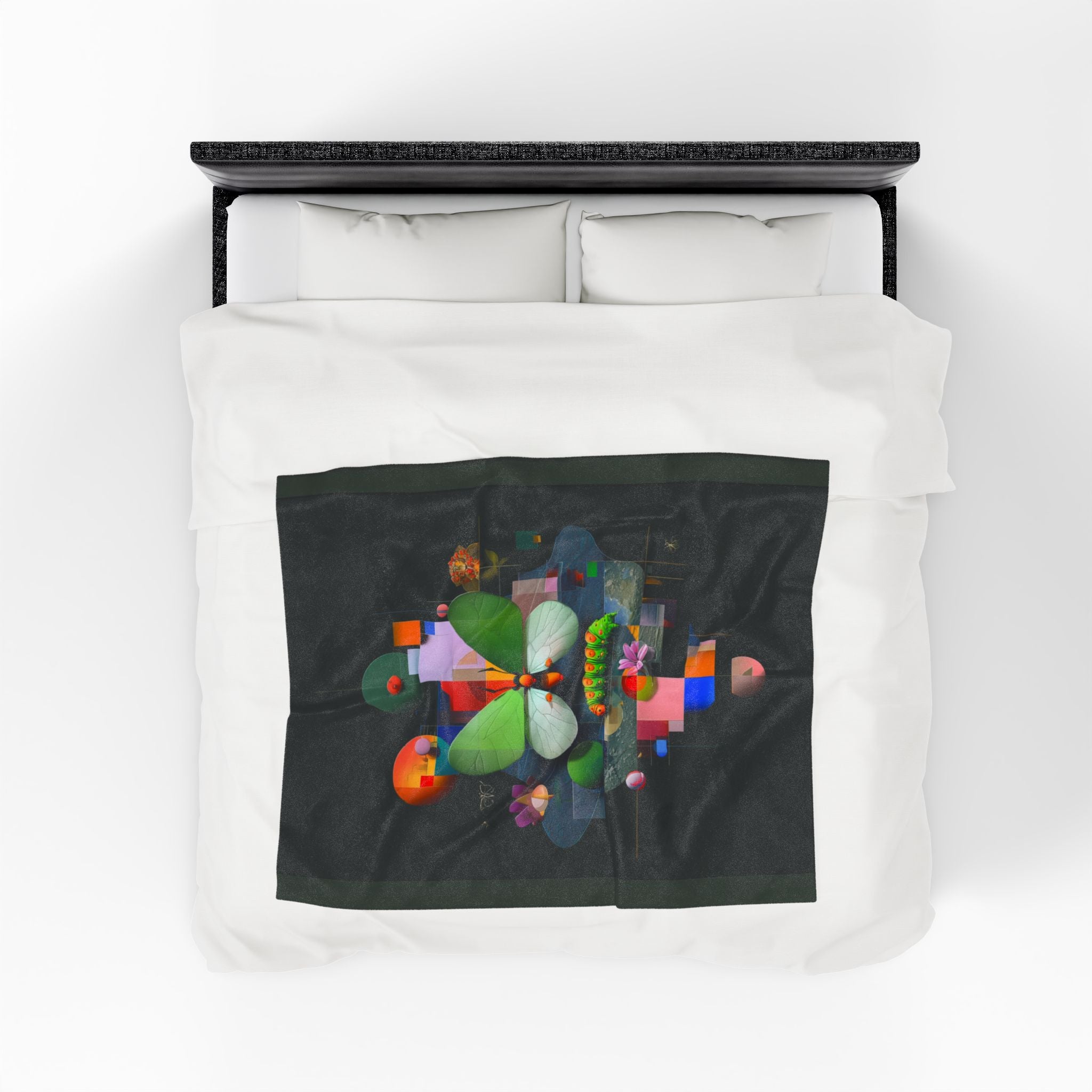 Metamorphosis of Geometry: Digital Butterfly Abstract, Geometric Nature Composition   |    Custom Orders Available