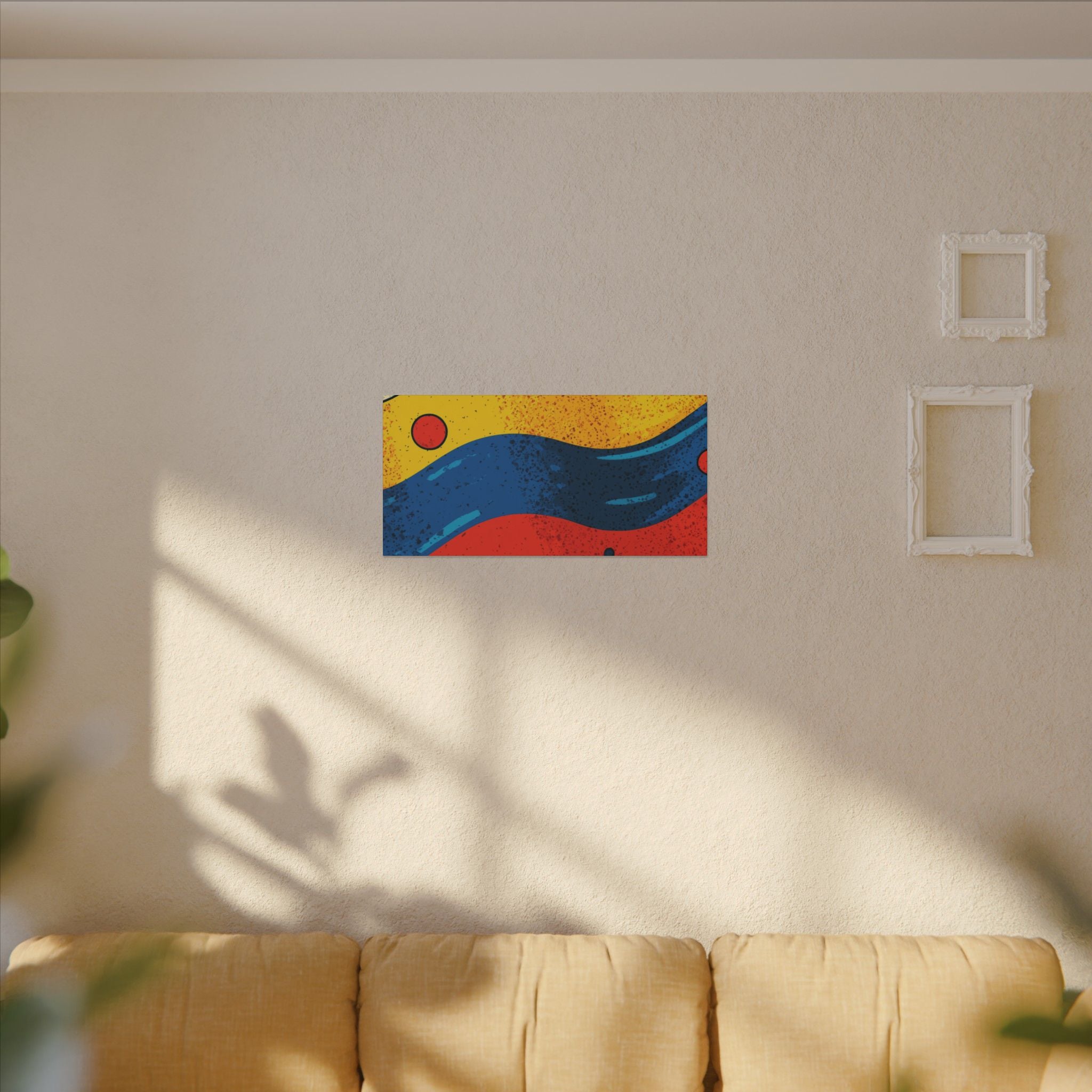 Fluid Dynamics: Retro Abstract Shapes, Mid-Century Modern Motion, Geometric Color Waves   |   Custom Orders Accepted