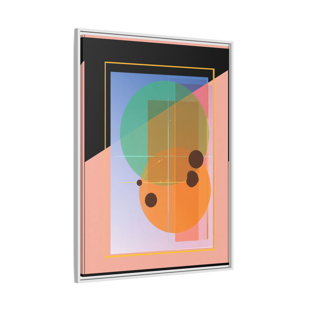 Geometric Harmony: Abstract Composition, Overlapping Shapes, Precision Design   |   Custom Orders Accepted