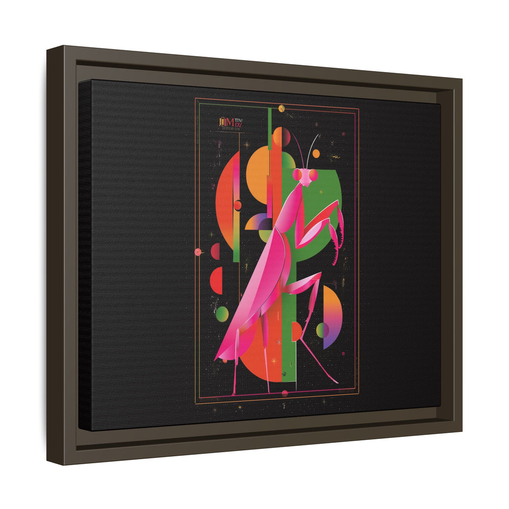 Celestial Mantis: Cubist Geometry, Cosmic Insect Portrait   |    Custom Orders Available