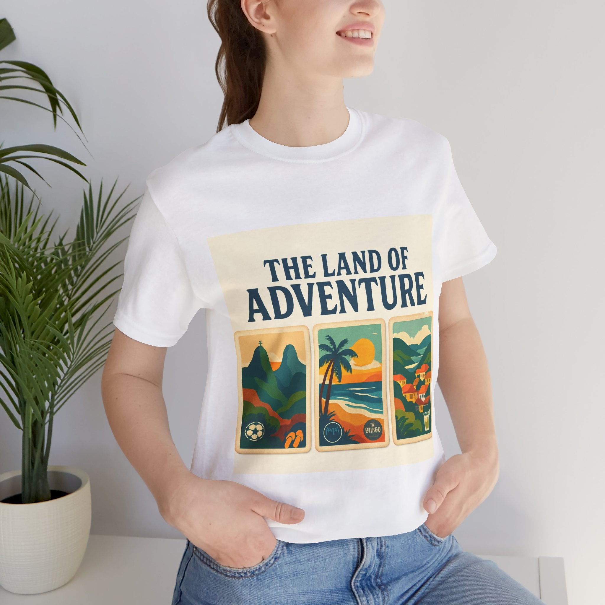 Brazil Holiday Tee — Festive Brazilian Flag Short Sleeve Shirt