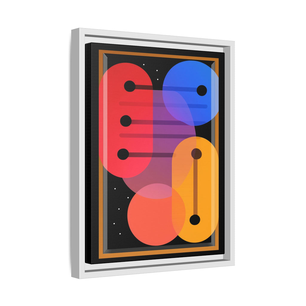 Celestial Geometry: Organic Shapes in Motion, Digital Abstract Composition, Vibrant Color Intersections   |   Custom Orders Accepted