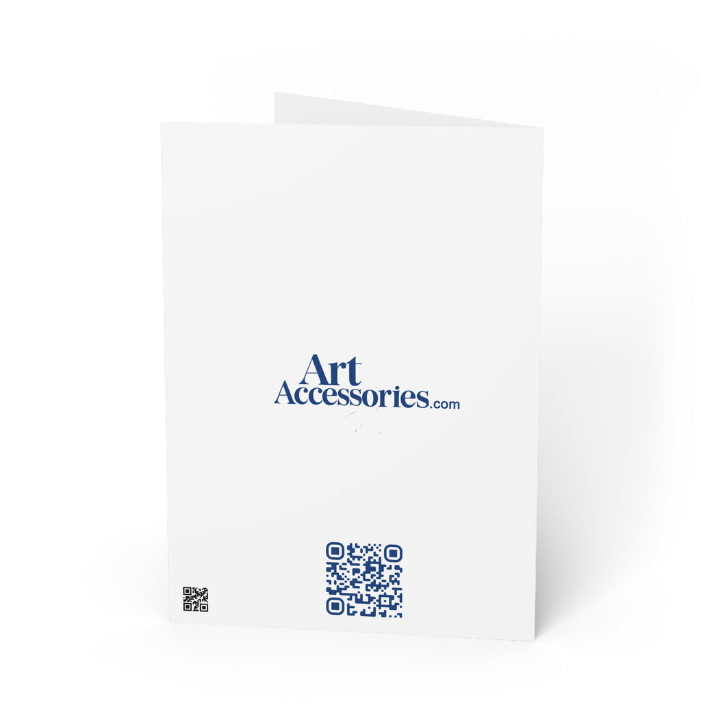 Wedding Wishes Greeting Card — Elegant Heart Ornament Design