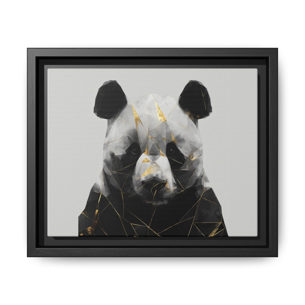 Fractured Panda: Geometric Wildlife Art, Low-Poly Contemporary Portrait   |  Personalized & Custom Orders Available