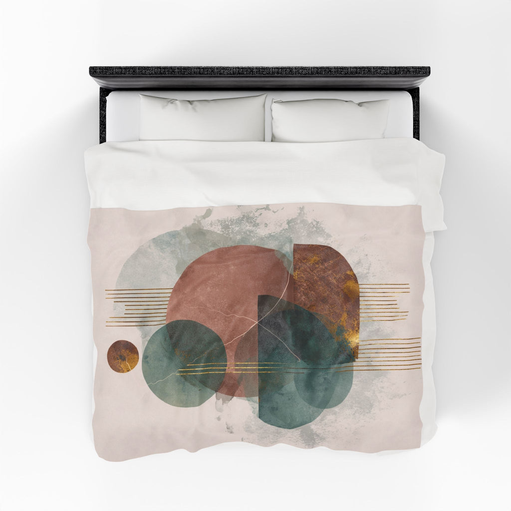 Ethereal Geometries: Translucent Circles in Muted Tones, Modern Abstract Minimalism   |    Custom Orders Available