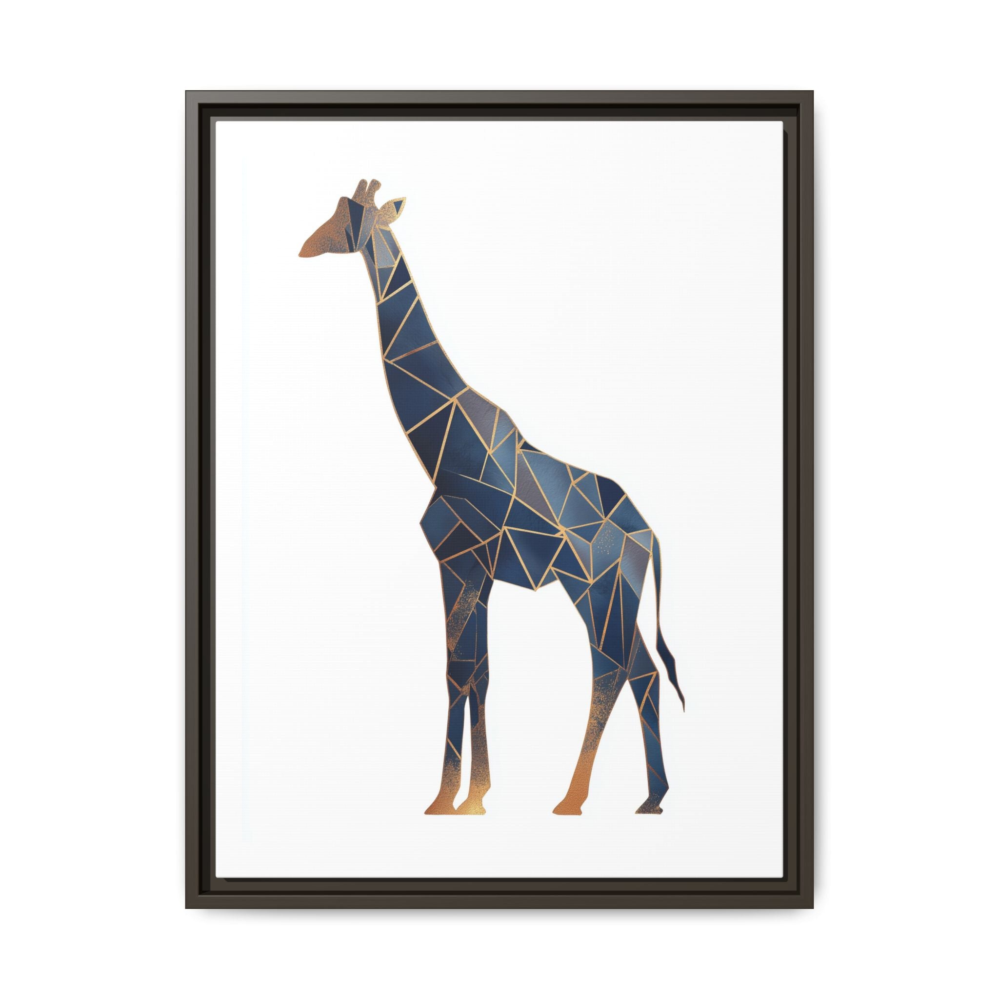 Geometric Giraffe: Modern Wildlife Art, Angular Minimalist Design   |  Personalized & Custom Orders Available