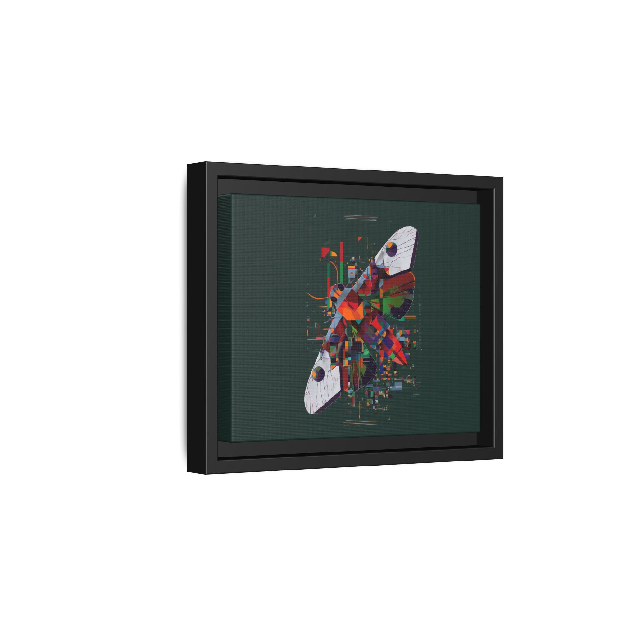 Butterfly Deconstruction: Geometric Digital Art, Pixelated Abstract Butterfly Wings   |    Custom Orders Available