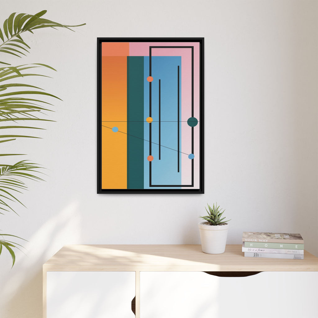 Geometric Harmony: Constructivist Color Planes, Modernist Composition, Abstract Spatial Rhythm   |   Custom Orders Accepted