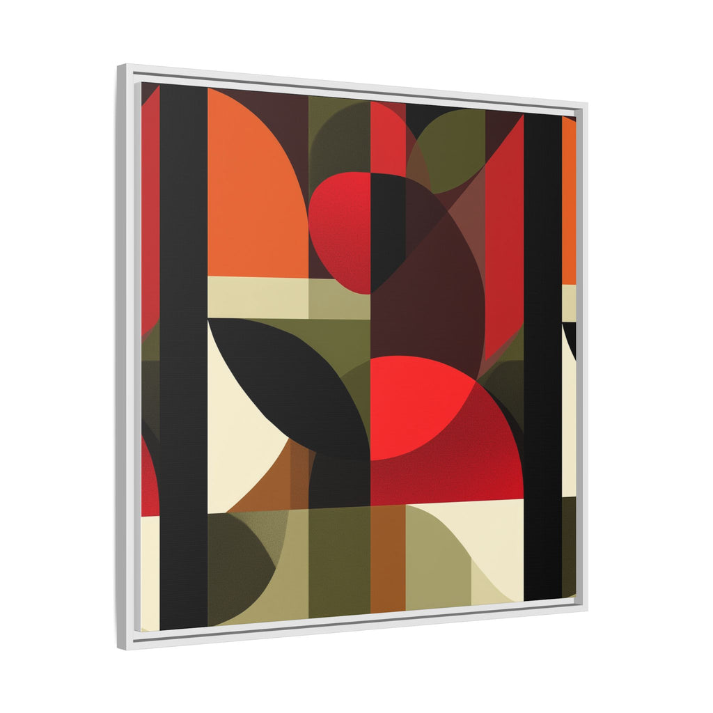 Geometric Fusion: Modern Abstract Composition, Cubist Color Blocks, Architectural Form Harmony   |   Custom Orders Accepted