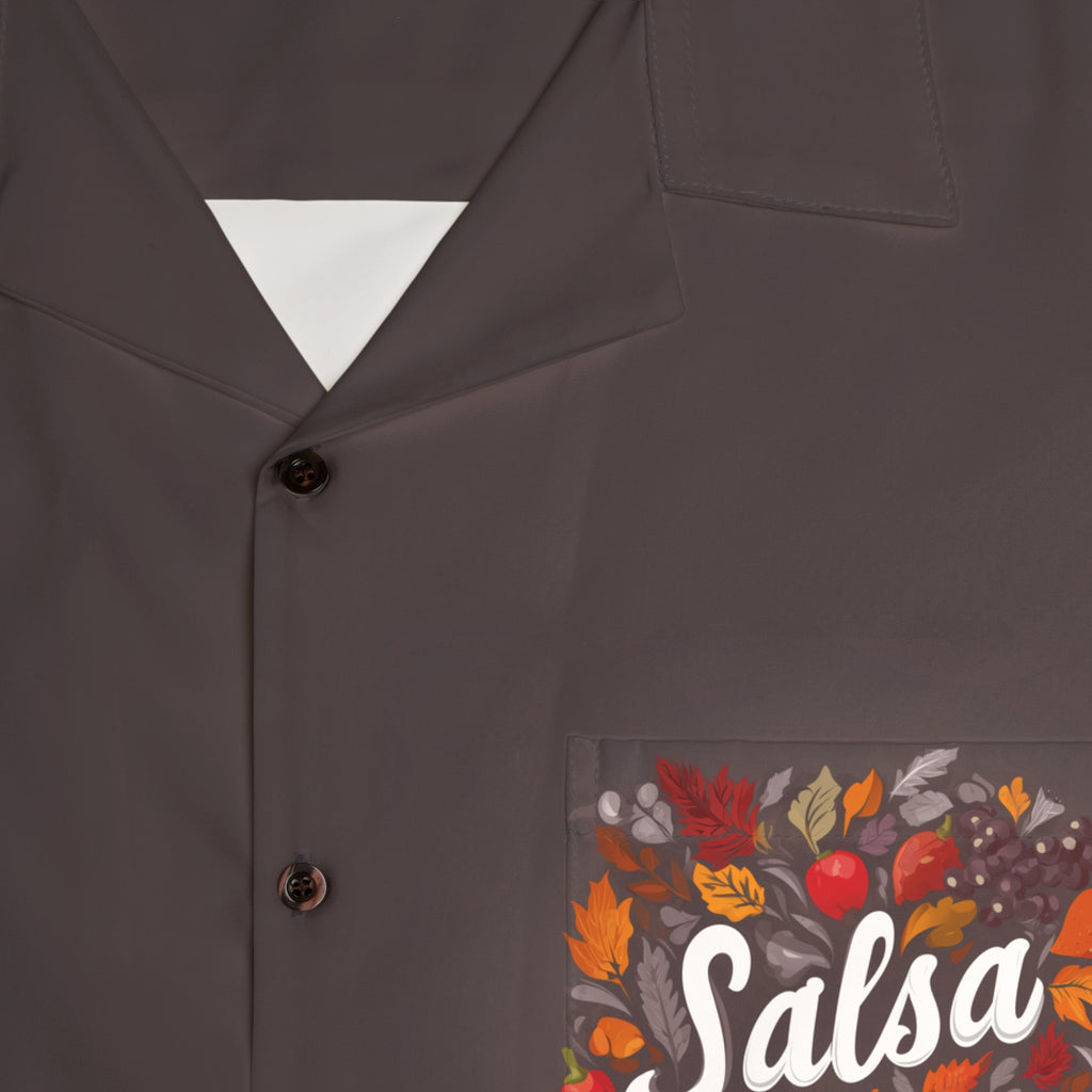Salsa Fuego Hawaiian Shirt - Latin Dancing Shirt