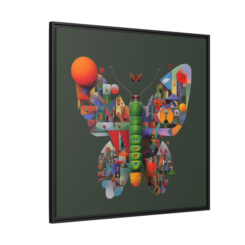 Furnie: Geometric Butterfly Mosaic, Digital Art Landscape   |    Custom Orders Available