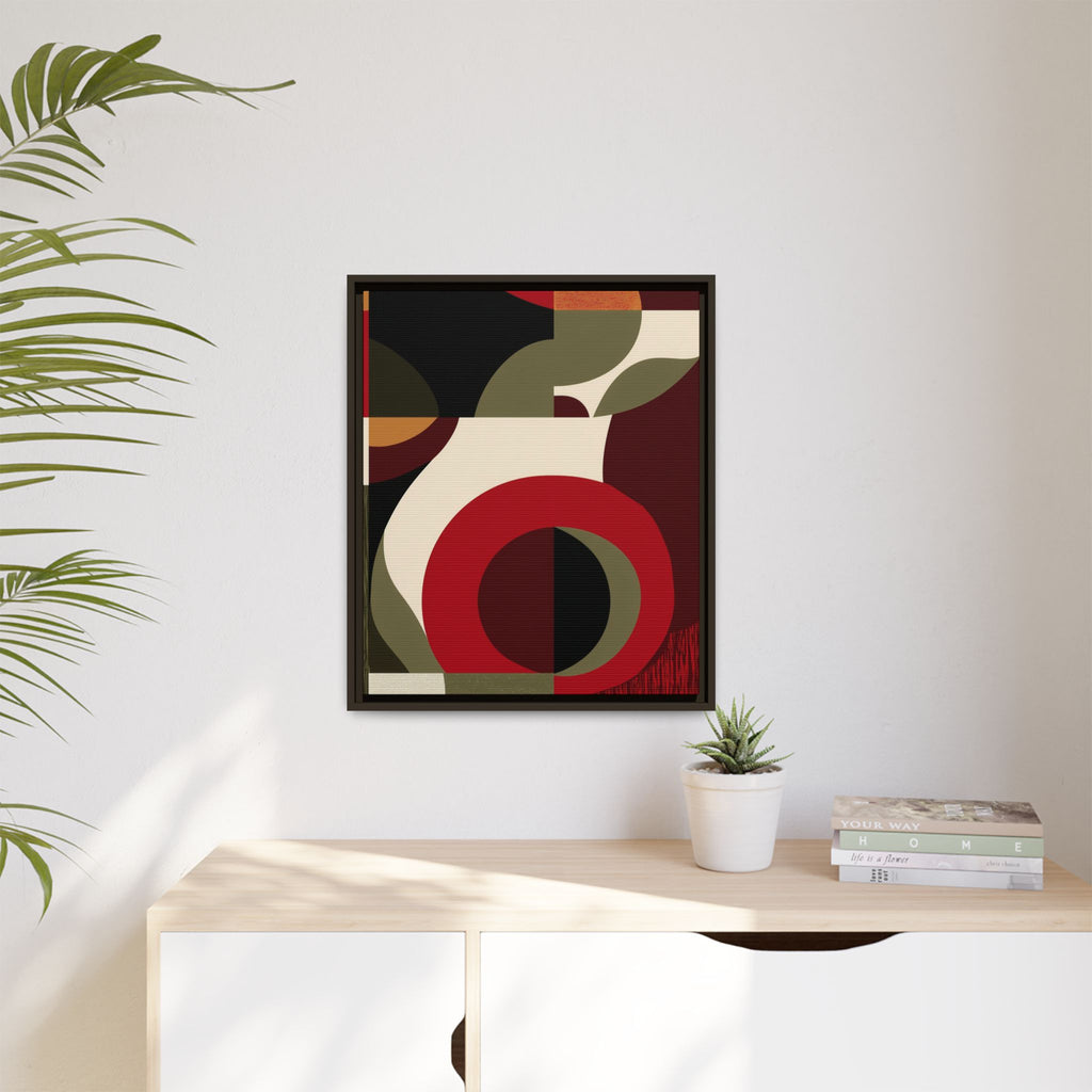 Geometric Intersections: Mid-Century Modern Design, Abstract Architectural Composition, Rhythmic Curved Forms   |   Custom Orders Accepted