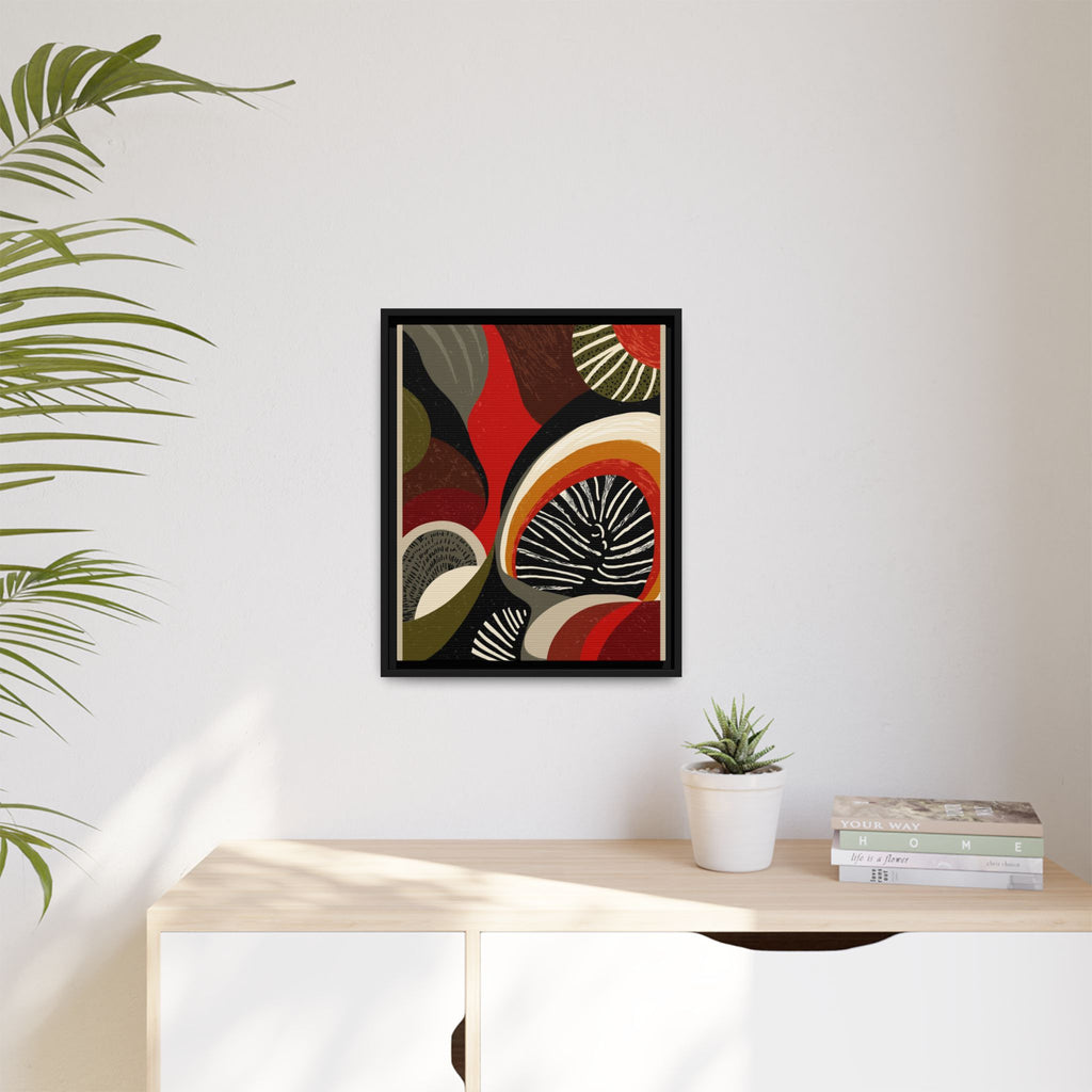 Geometric Rhythm: Abstract Composition, Mid-Century Modern Art, Radial Design Inspiration   |   Custom Orders Accepted