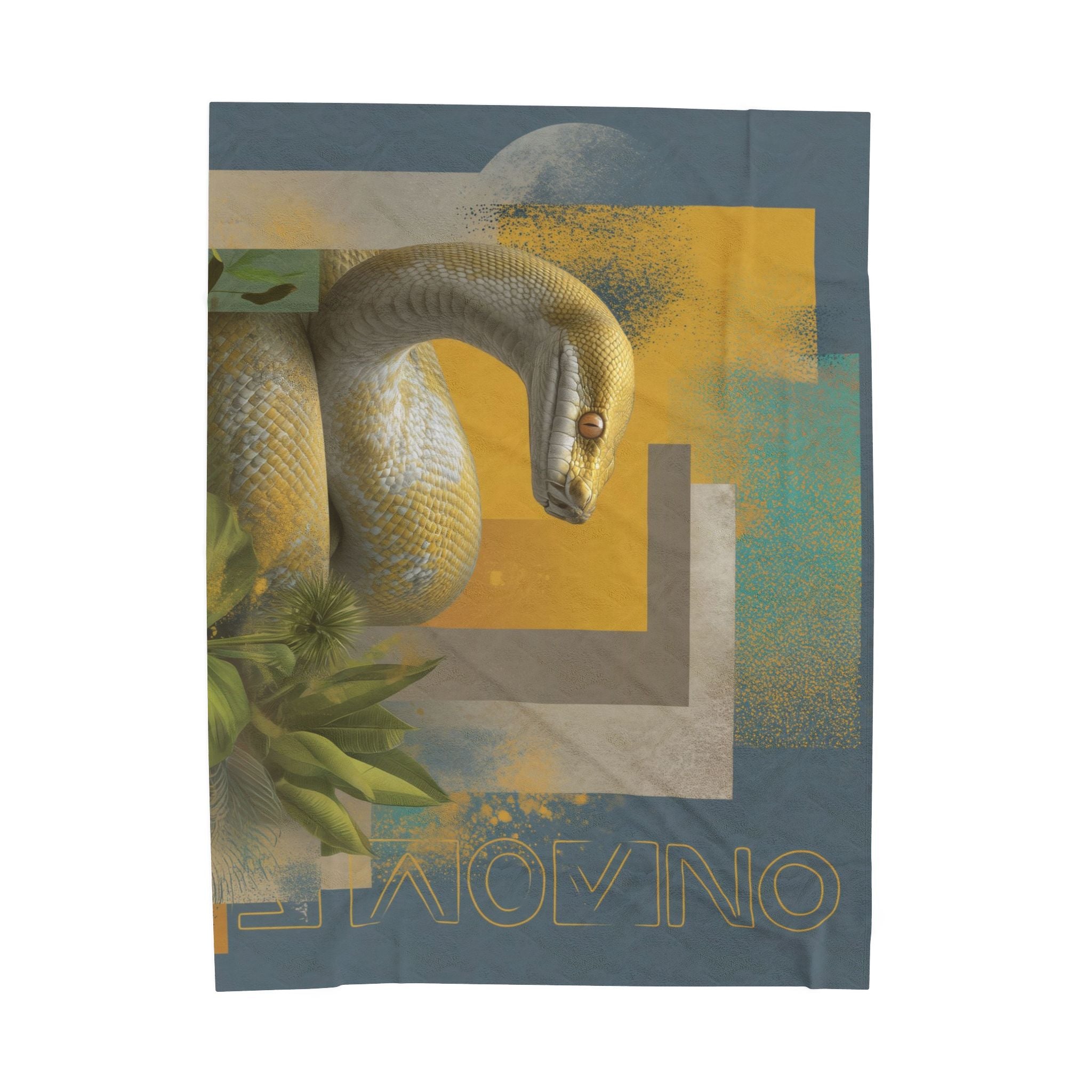 Serpent's Geometry: Digital Wildlife Fusion, Hyper-Realistic Tropical Composition   |    Custom Orders Available