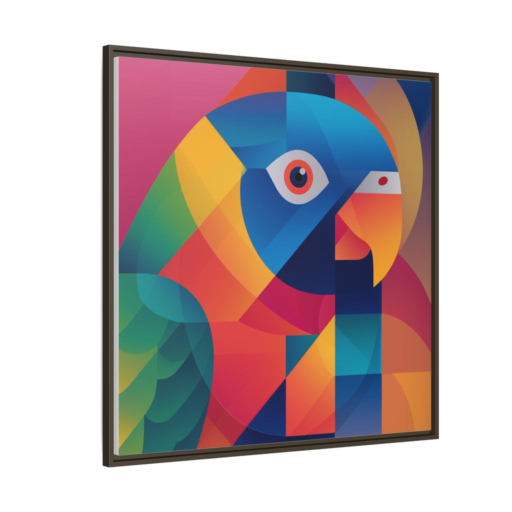 Prismatic Parrot: Cubist Deconstruction, Geometric Color Explosion   |  Personalized & Custom Orders Available