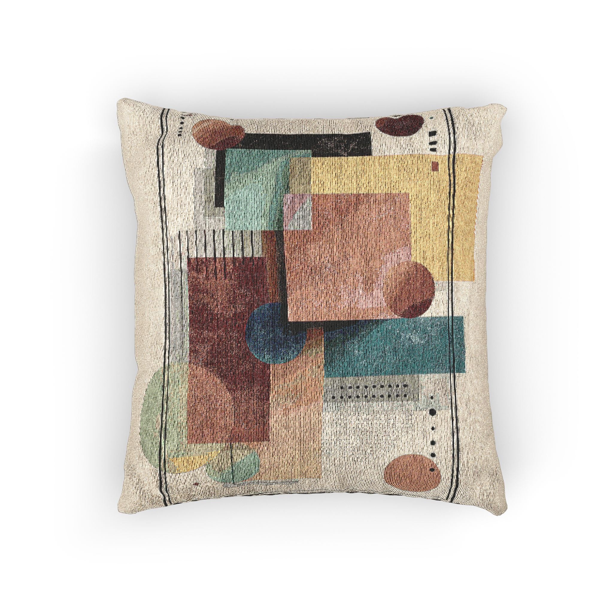 Geometric Harmony: Bauhaus-Inspired Composition, Abstract Modernist Design   |    Custom Orders Available