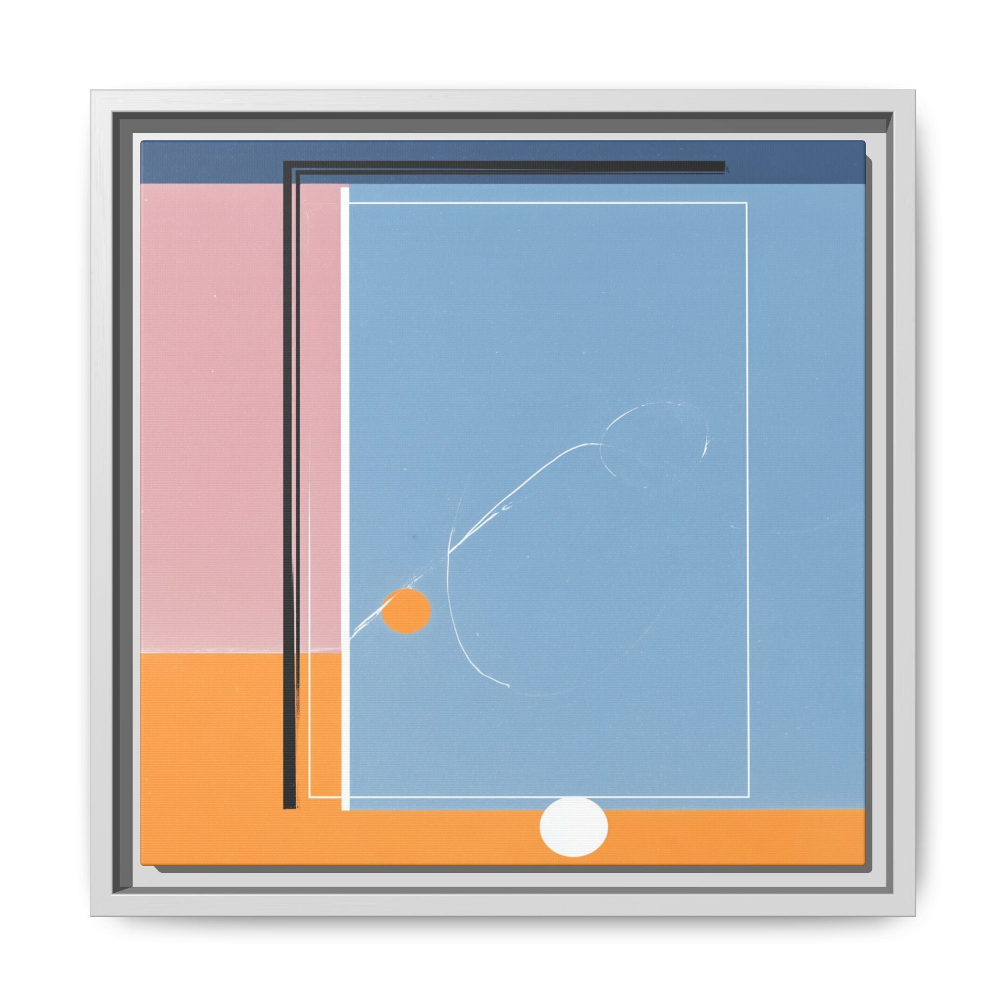 Geometric Layered Abstraction: Modernist Color Planes, Constructivist Design, Minimalist Composition   |   Custom Orders Accepted