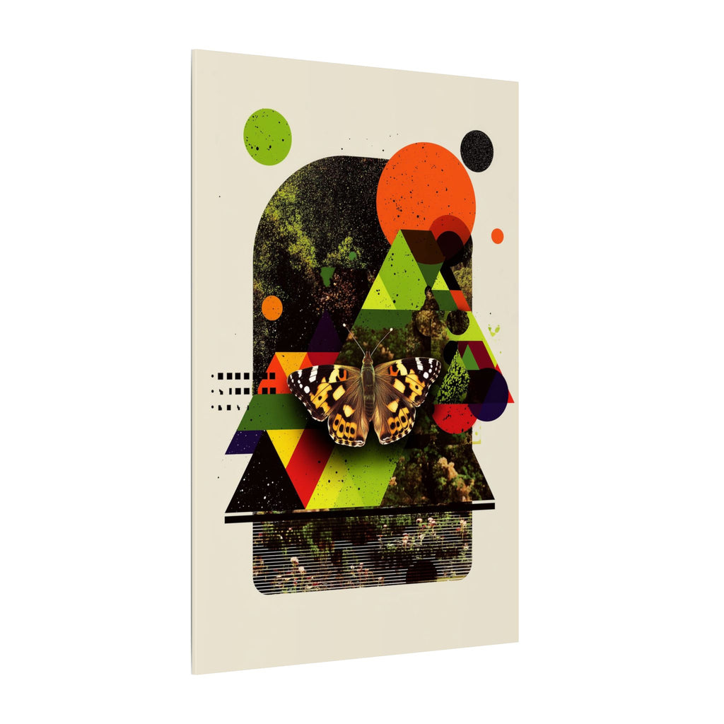 Metamorphic Geometry: Digital Nature Collage, Butterfly Kaleidoscope   |    Custom Orders Available