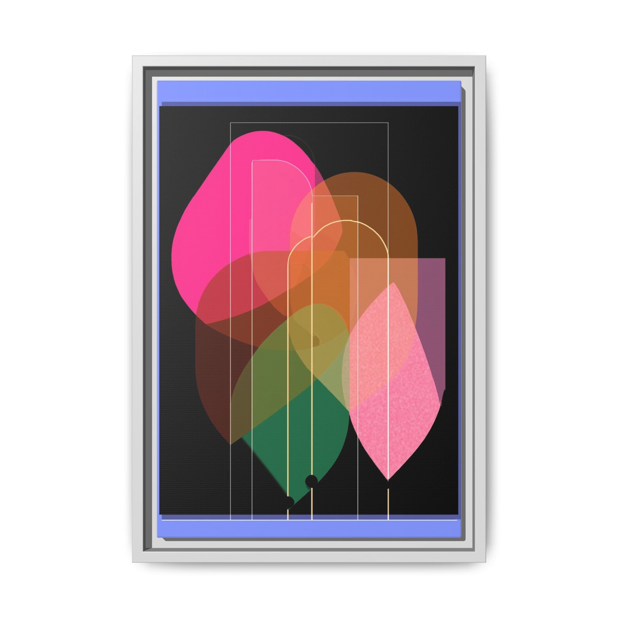 Organic Geometry: Abstract Shape Symphony, Minimalist Color Layers, Contemporary Graphic Design   |   Custom Orders Accepted