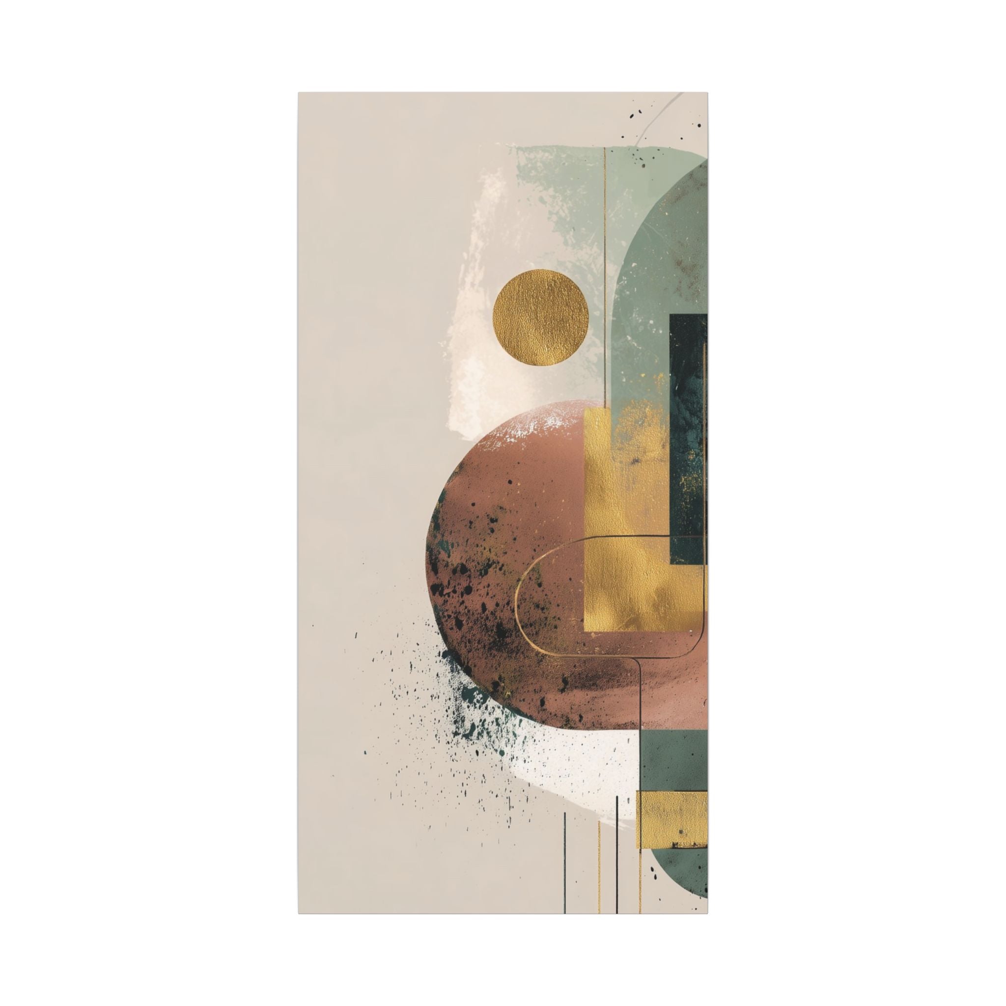 Geometric Harmony: Abstract Composition, Modernist Minimalism, Ethereal Design Layers   |   Custom Orders Accepted