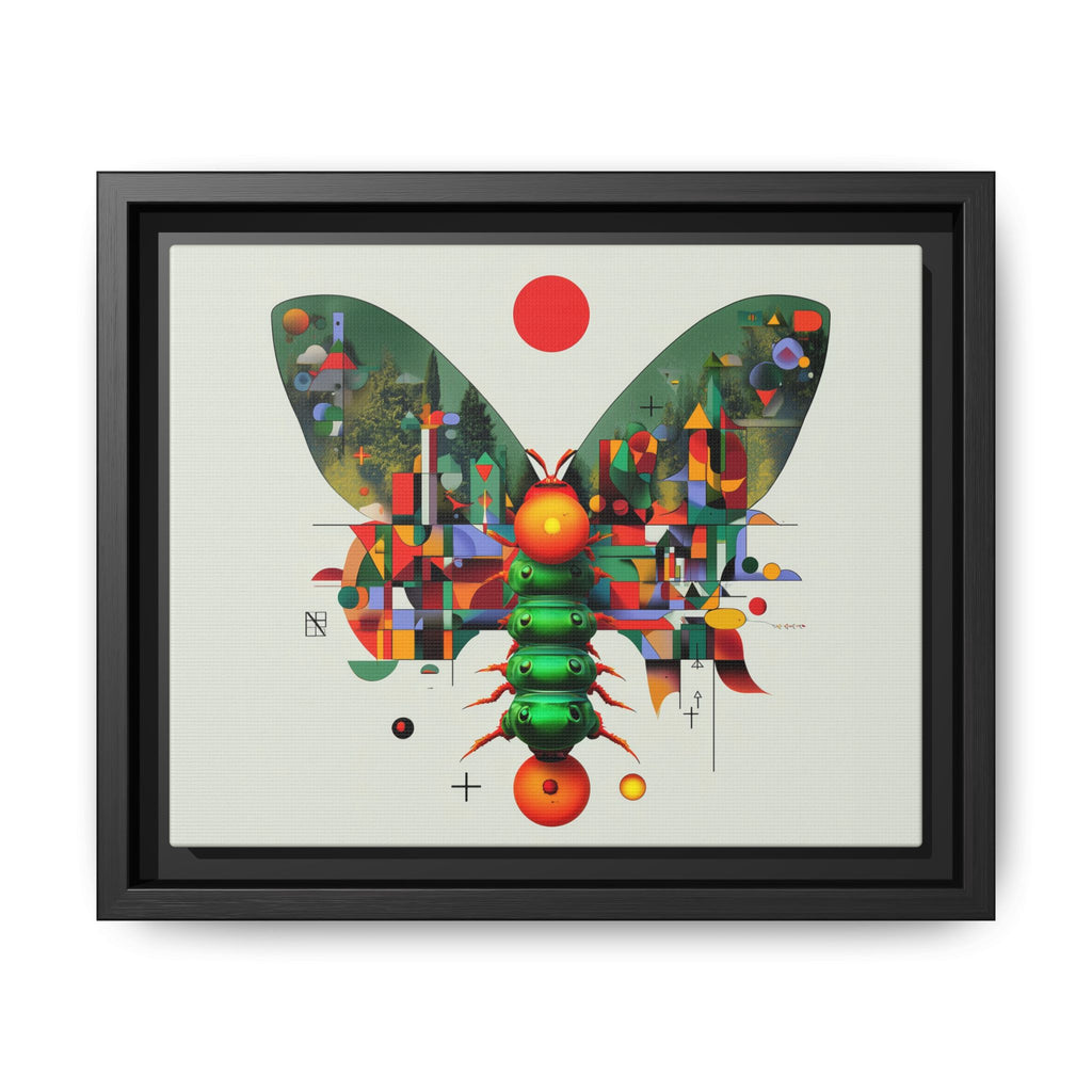 Metamorphic Geometry: Digital Butterfly Architecture, Cubist Nature Transformation   |    Custom Orders Available