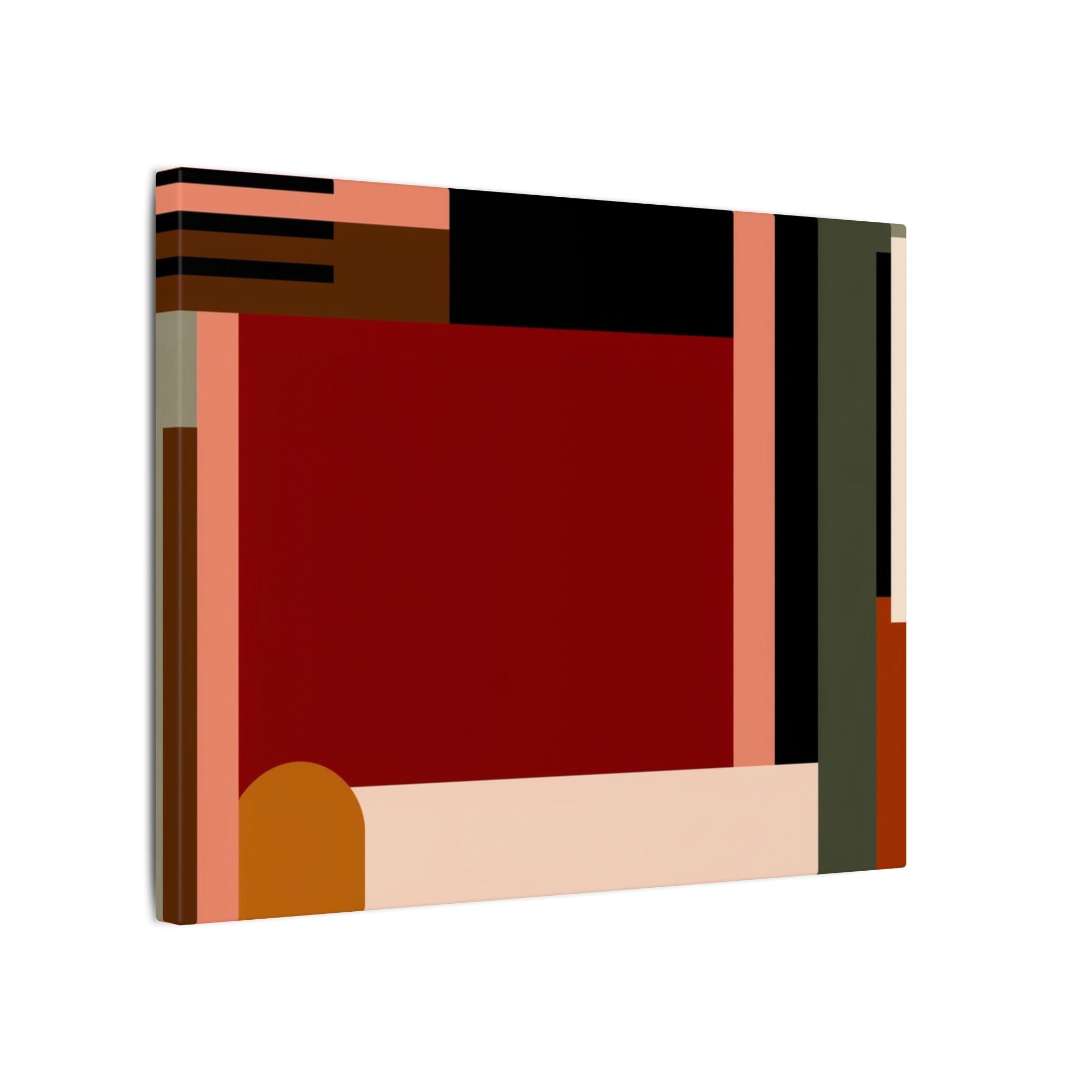 Geometric Harmony: Abstract Constructivist Design, Modern Color Palette, Minimalist Architectural Composition   |   Custom Orders Accepted