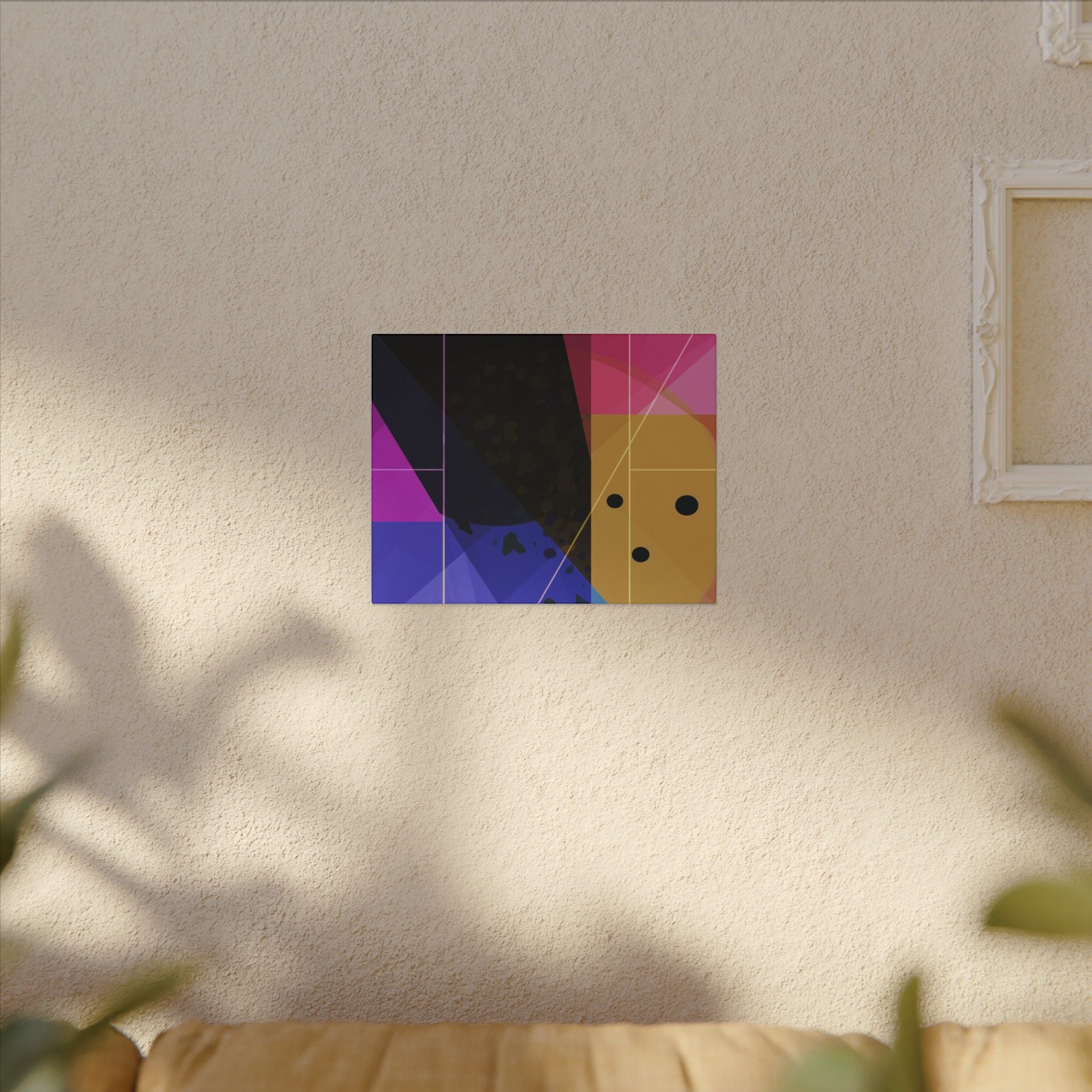 Geometric Intersections: Angular Minimalism, Digital Constructivism, Chromatic Grid Composition   |   Custom Orders Accepted