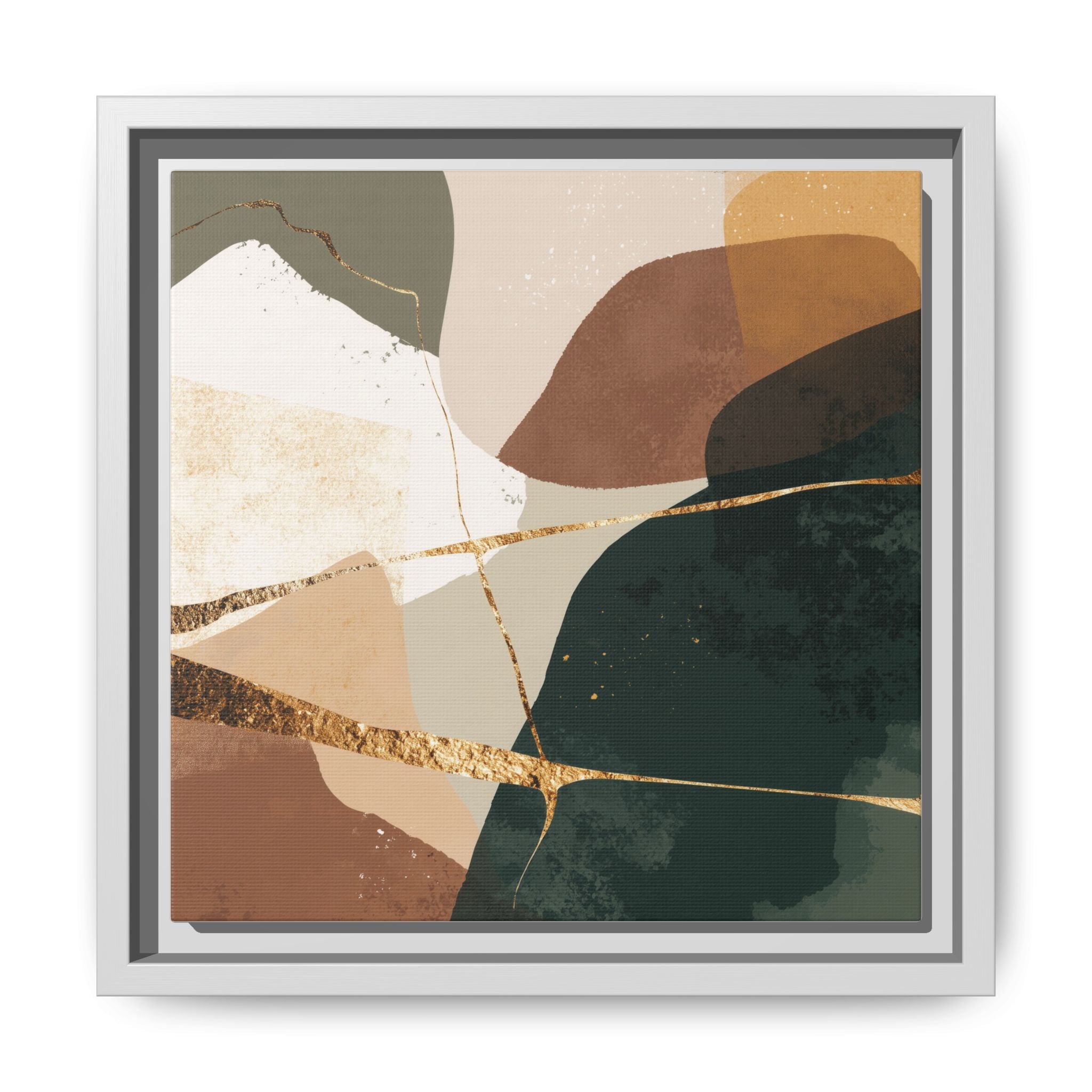 Geological Whispers: Organic Abstractions, Metallic Landscapes, Contemporary Minimalist Design   |   Custom Orders Accepted