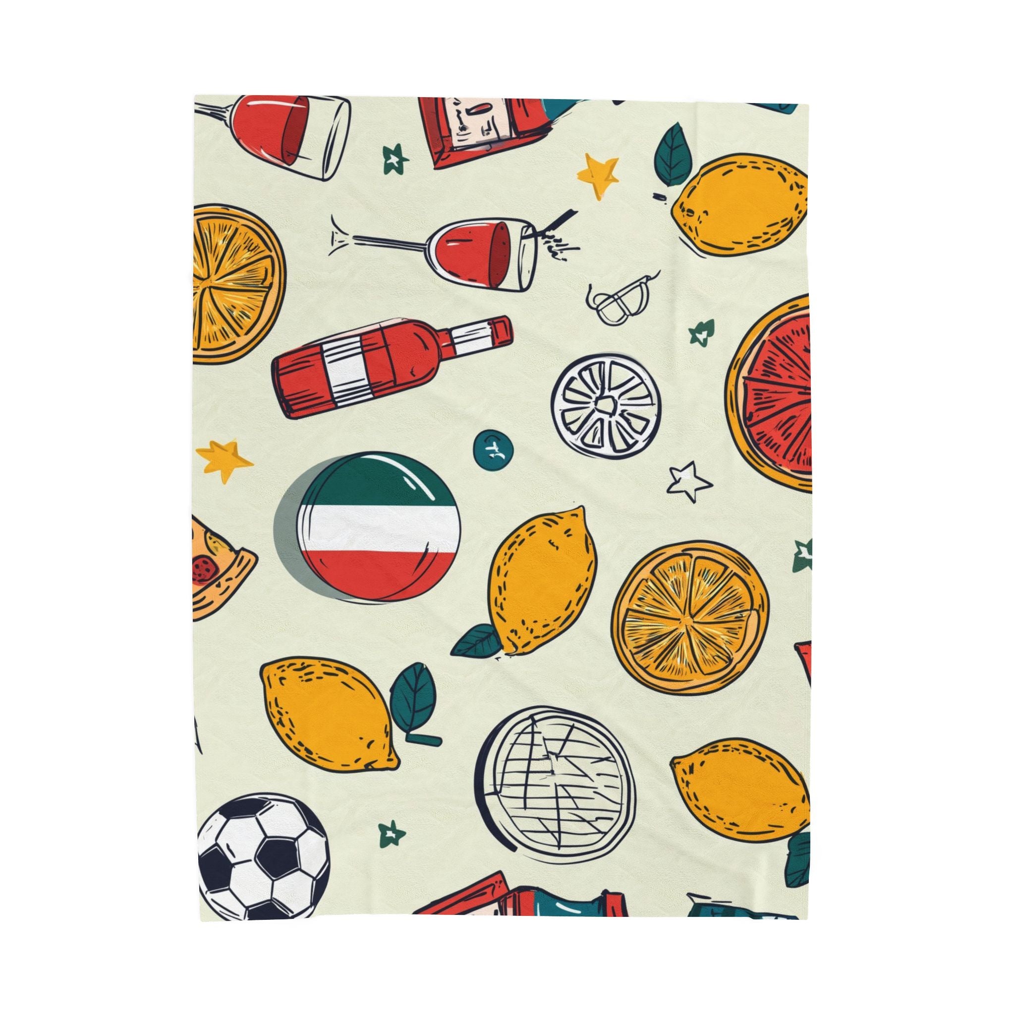 Italian Vibes: Dolce Vita Illustrated, Cultural Mosaic Pattern   |   Custom Orders Accepted