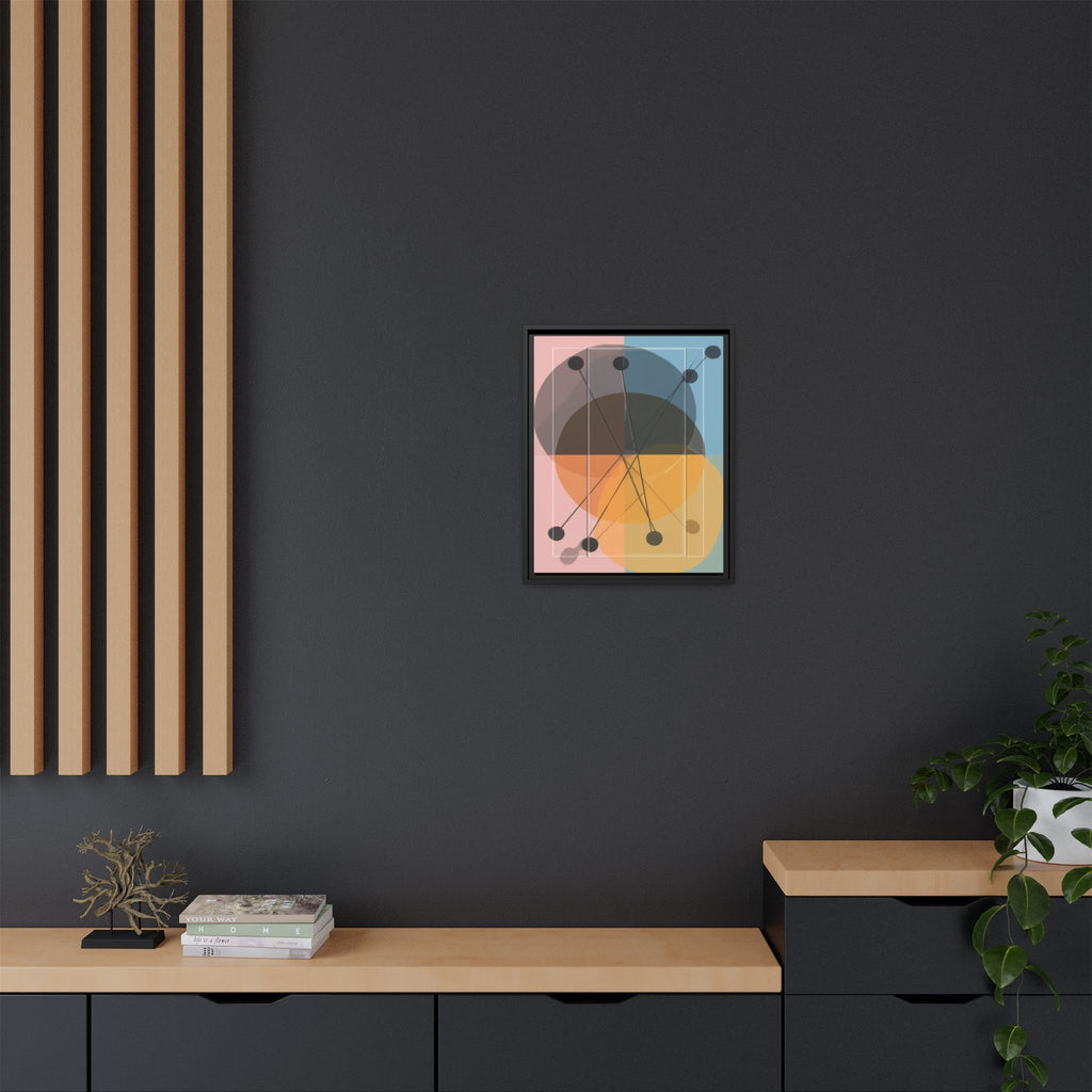 Geometric Intersections: Pastel Quadrants, Mid-Century Minimalism, Network Nodes   |   Custom Orders Accepted