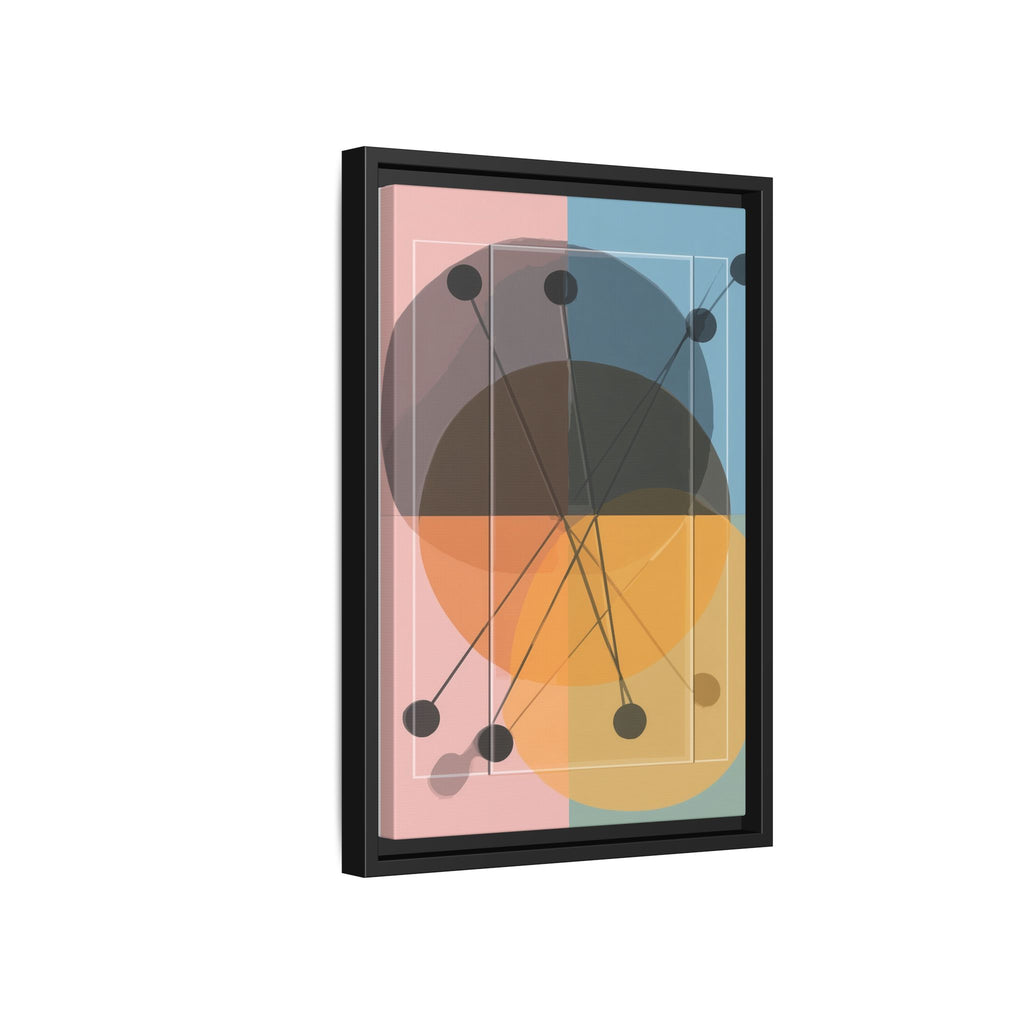 Geometric Intersections: Pastel Quadrants, Mid-Century Minimalism, Network Nodes   |   Custom Orders Accepted