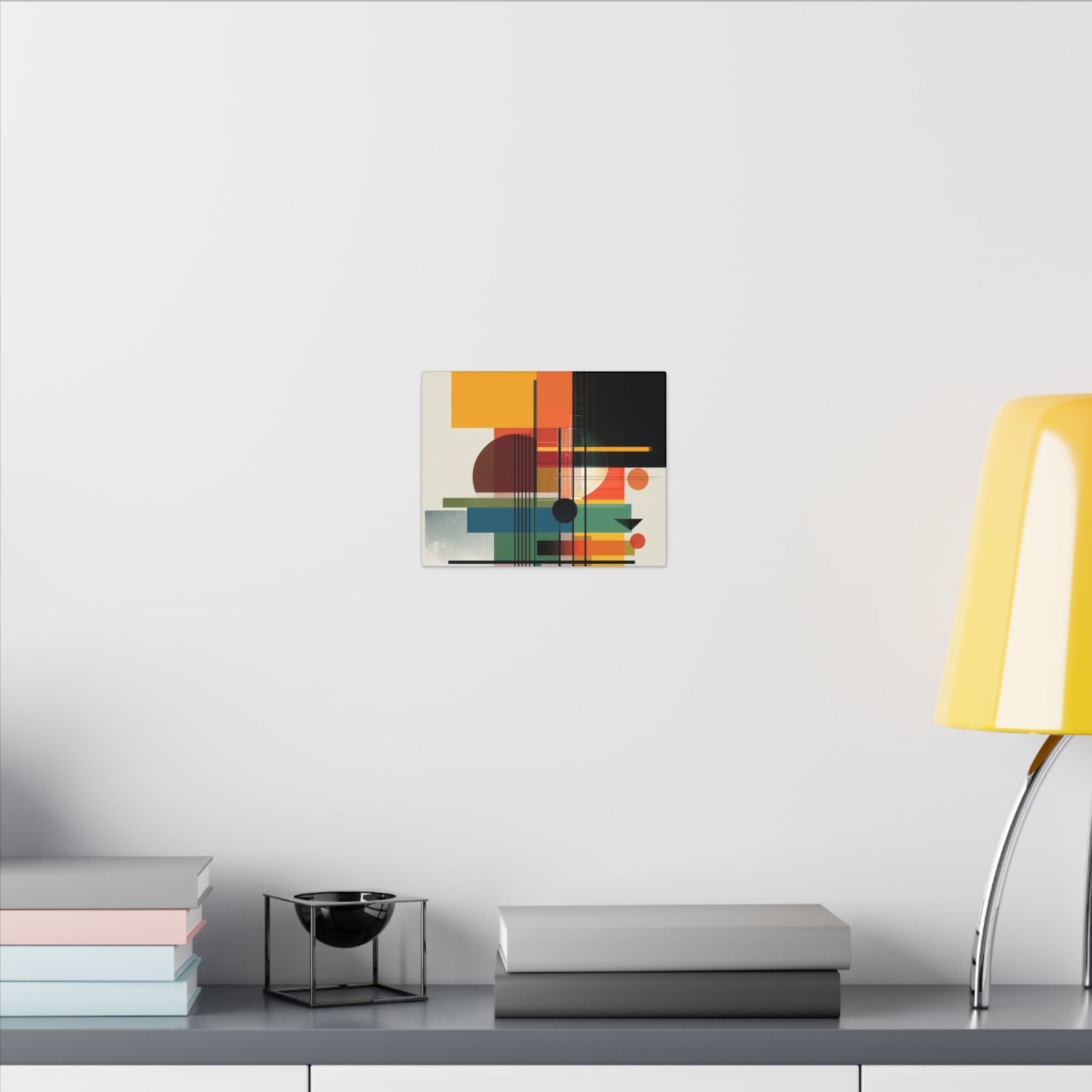 Geometric Harmony: Bauhaus Intersections, Constructivist Layers, Abstract Color Blocks   |   Custom Orders Accepted