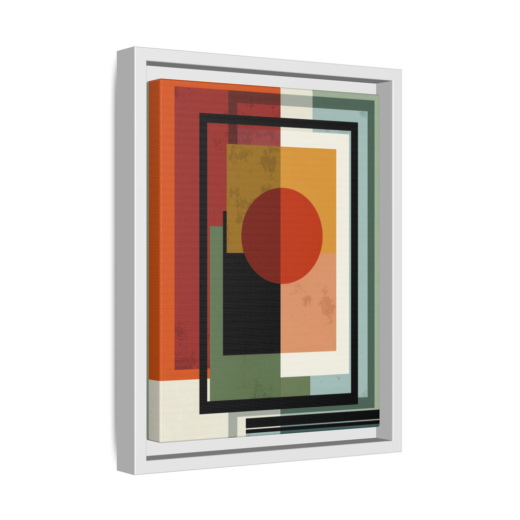 Geometric Harmonies: Mid-Century Modern Composition, Constructivist Inspiration, Abstract Rectangular Interplay   |   Custom Orders Accepted